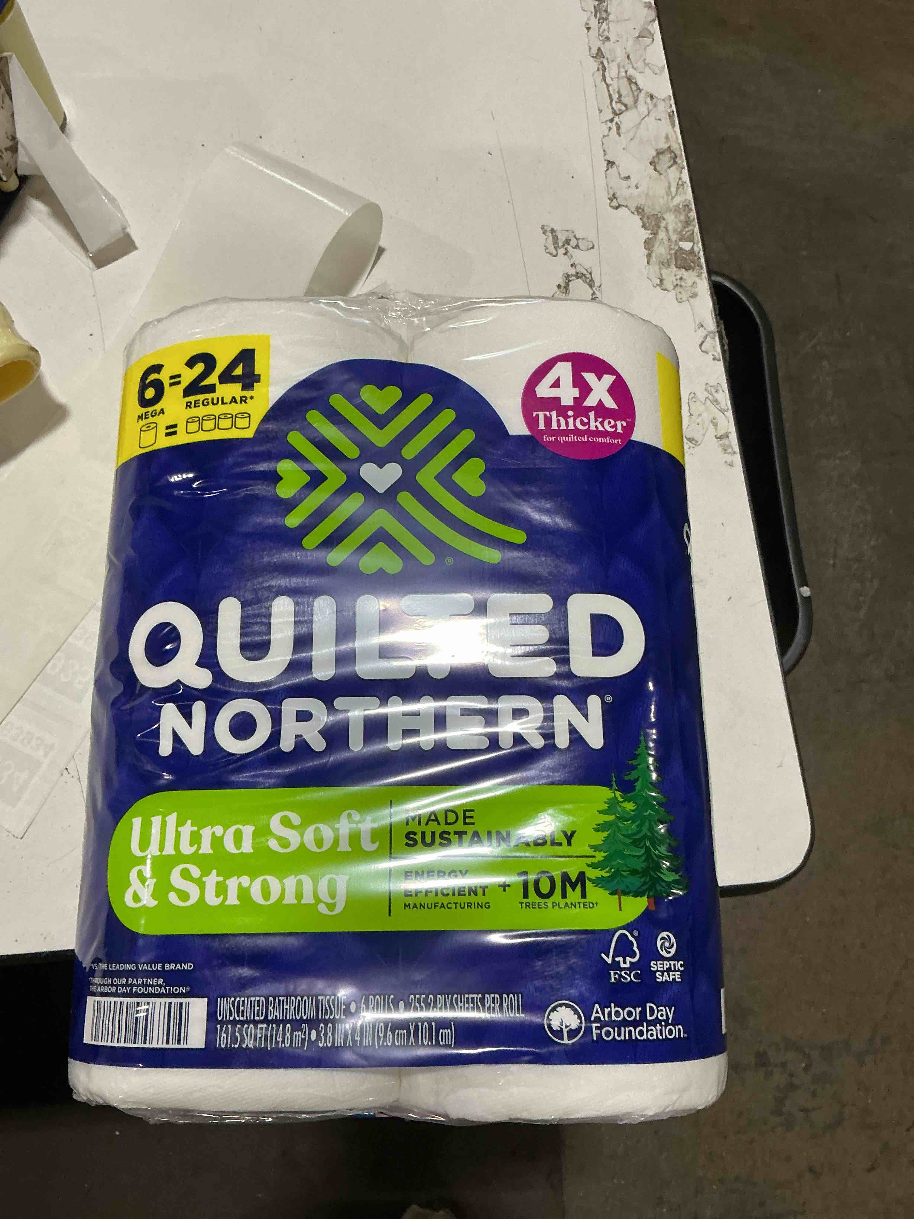 Quilted Northern Tissue, 6 mega rolls