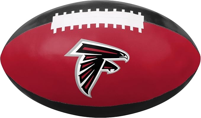 FOCO NFL Unisex-Adult NFL Team Logo Squish Soft Ball 12" PVC Football