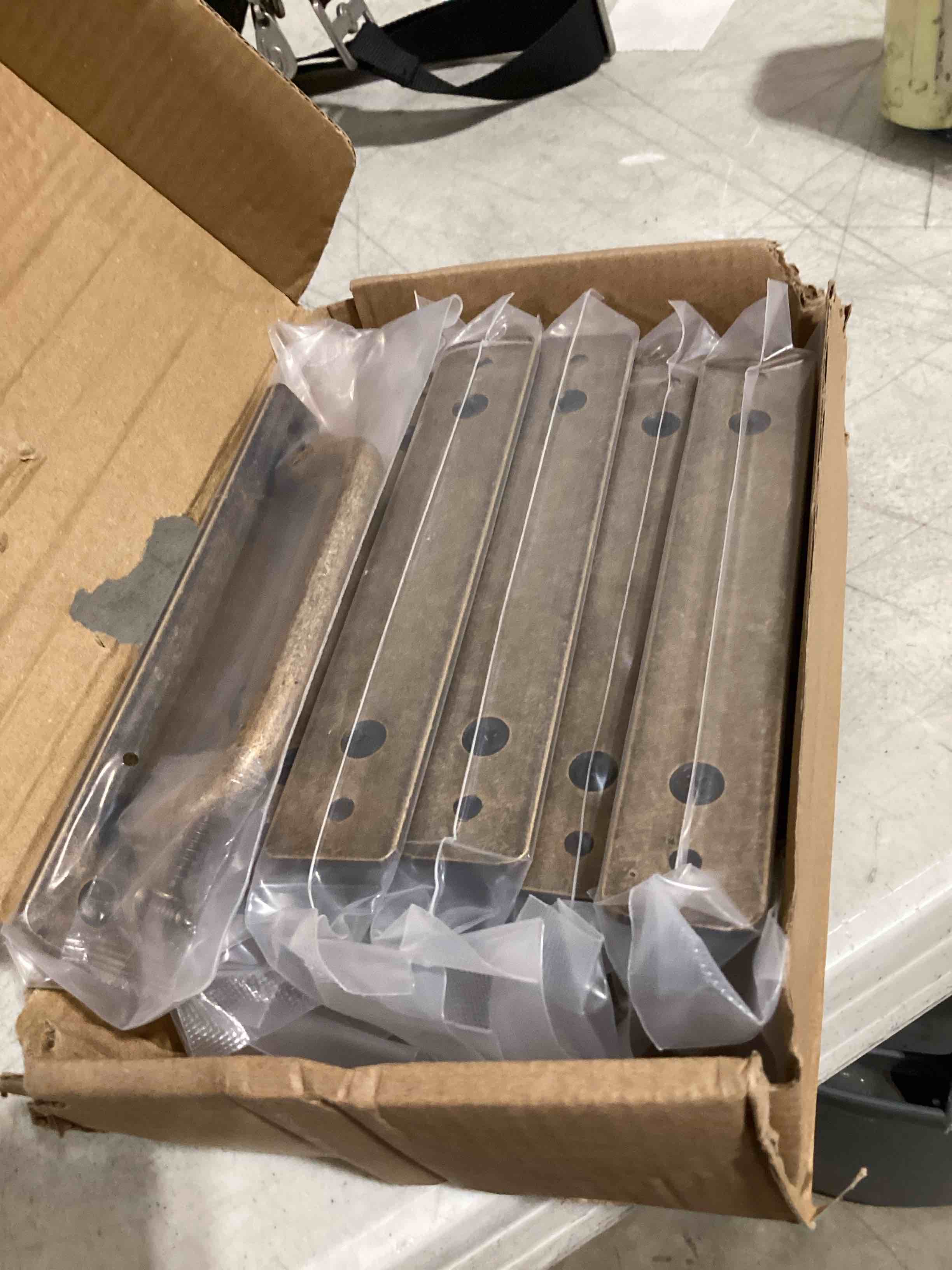 Condition photo showing As Is for 12 pack 5 inch 128 mm copper cabinet handles aluminum cabinet pulls drawer pulls 5 inch copper 12