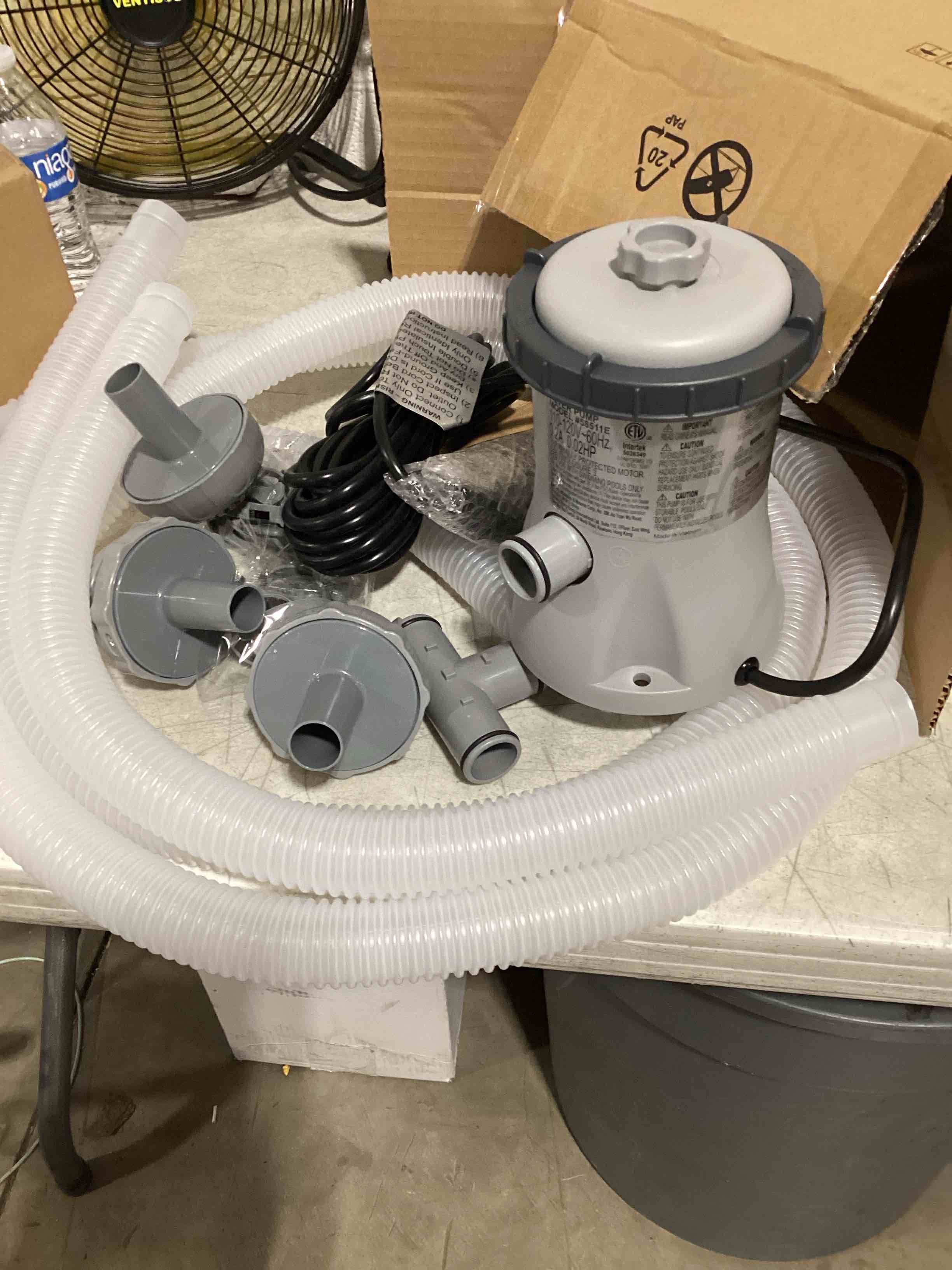 flowclear 330 gal. filter pump