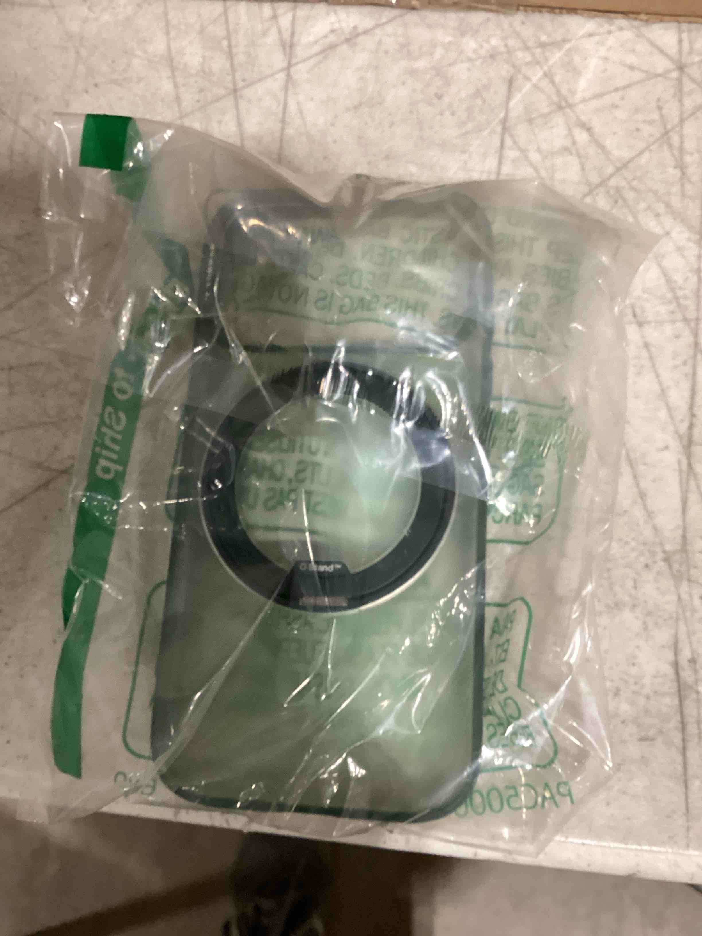 Condition photo showing Good Condition for torras 360 magnetic stand for iphone 17 pro case, ostand 3.0[fit for magsafe][4x mil-grade shockproof] rotatable kickstand protective cover, camera control button, translucent pine green, o3 fitness f-pine green for iphone 17 pro