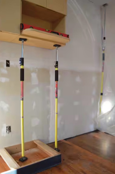 Condition photo showing As Is for short quick support rod® x 2 2' 6"-4' 6" (76 cm - 137 cm)