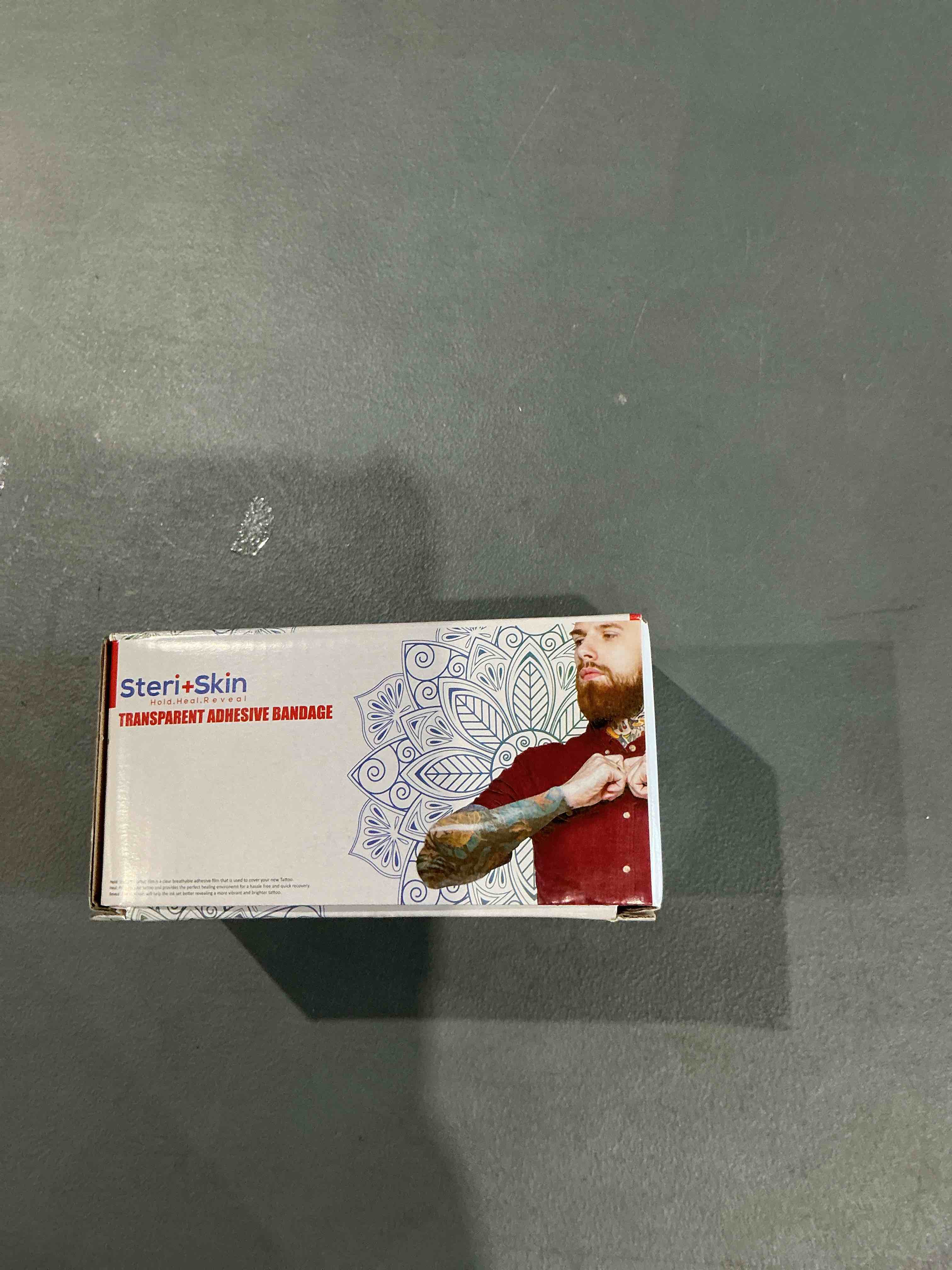 transparent adhesive bandage