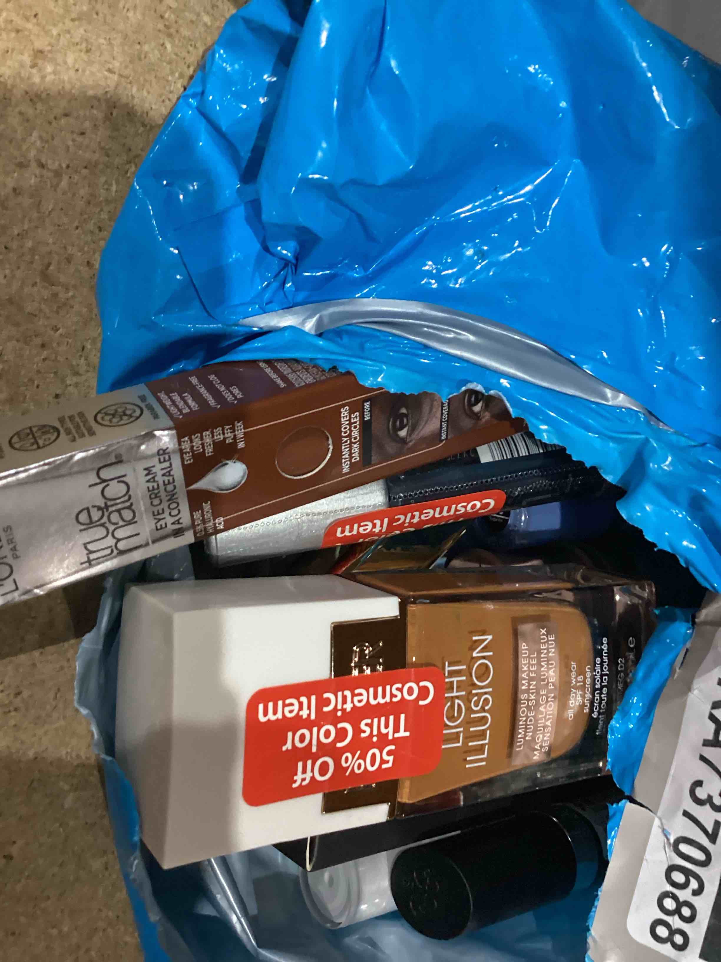 assorted mixed makeup (cosmetics & skin care) (different brands)