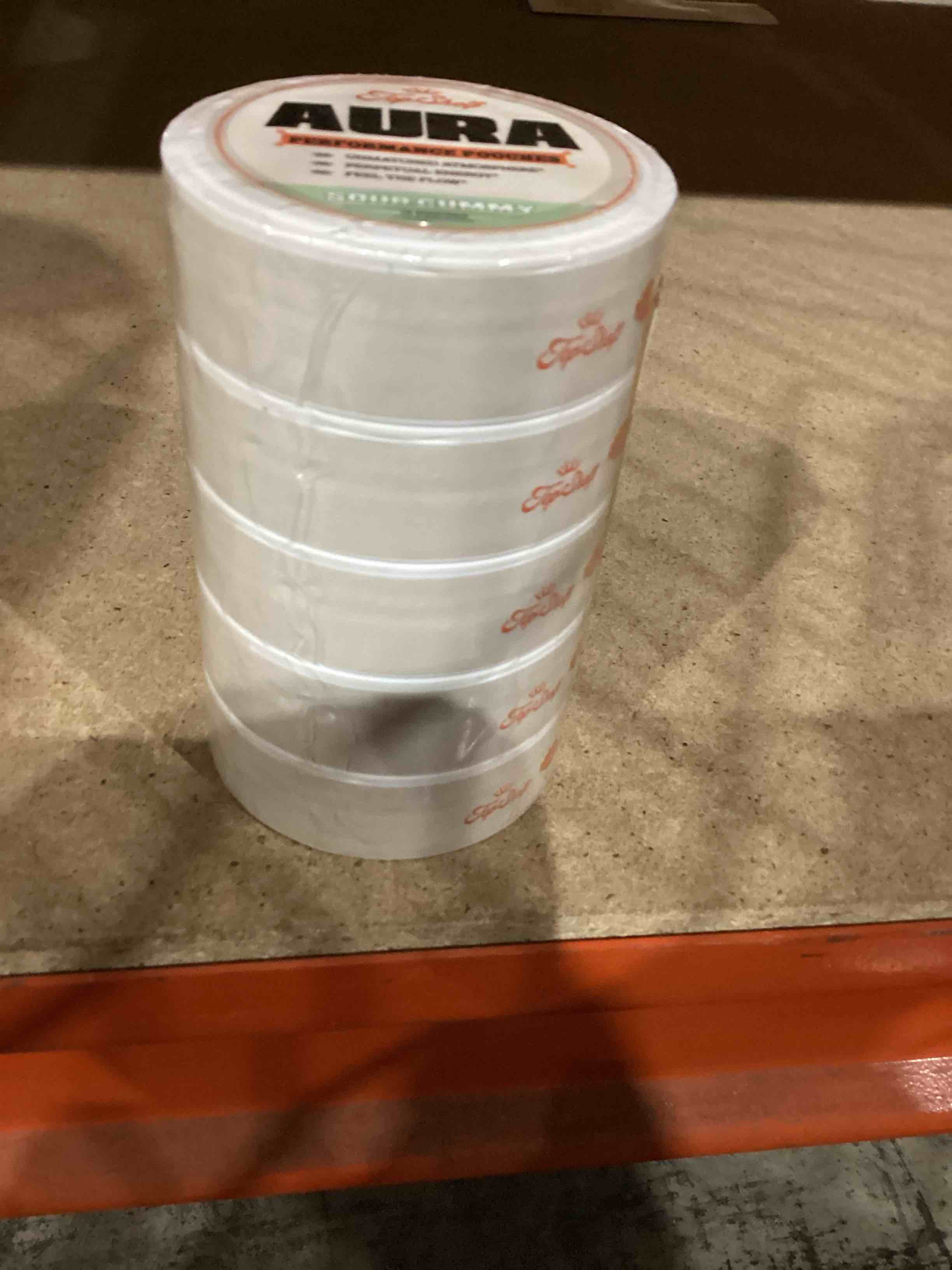 Condition photo showing As Is for top shelf aura sour gummy