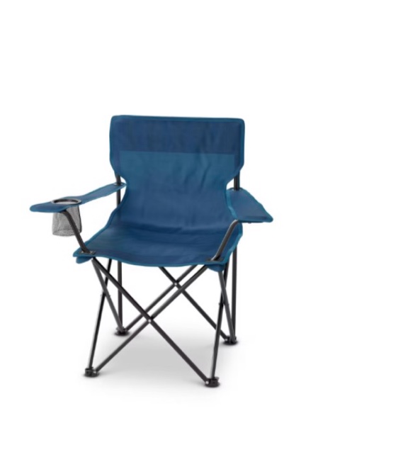 Adult Outdoor Portable Camp Chair - Dealworthy™ Mineral Blue (set of 2) 