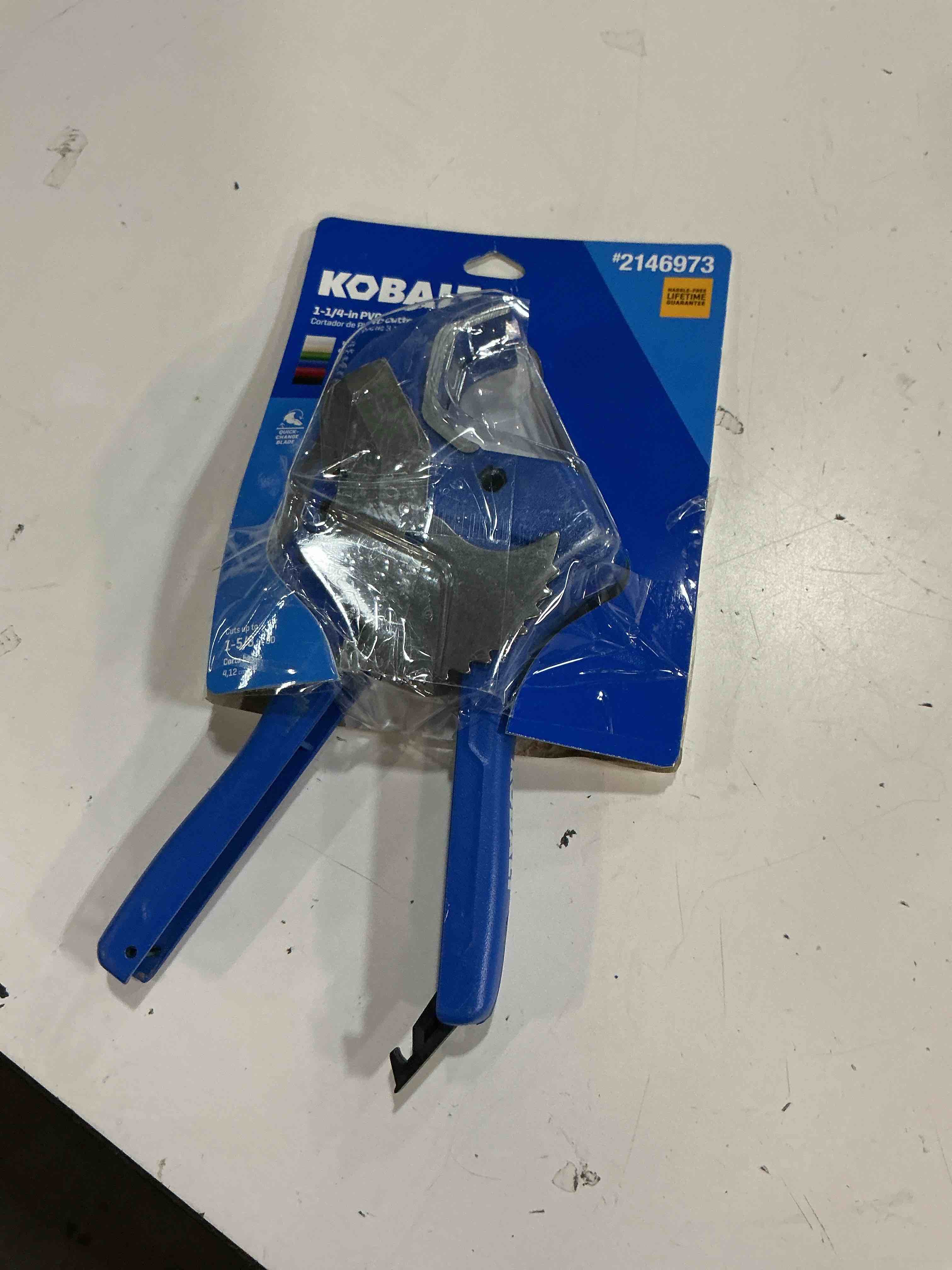 Condition photo showing Good Condition for kobalt 1-1/4-in pvc cutter
