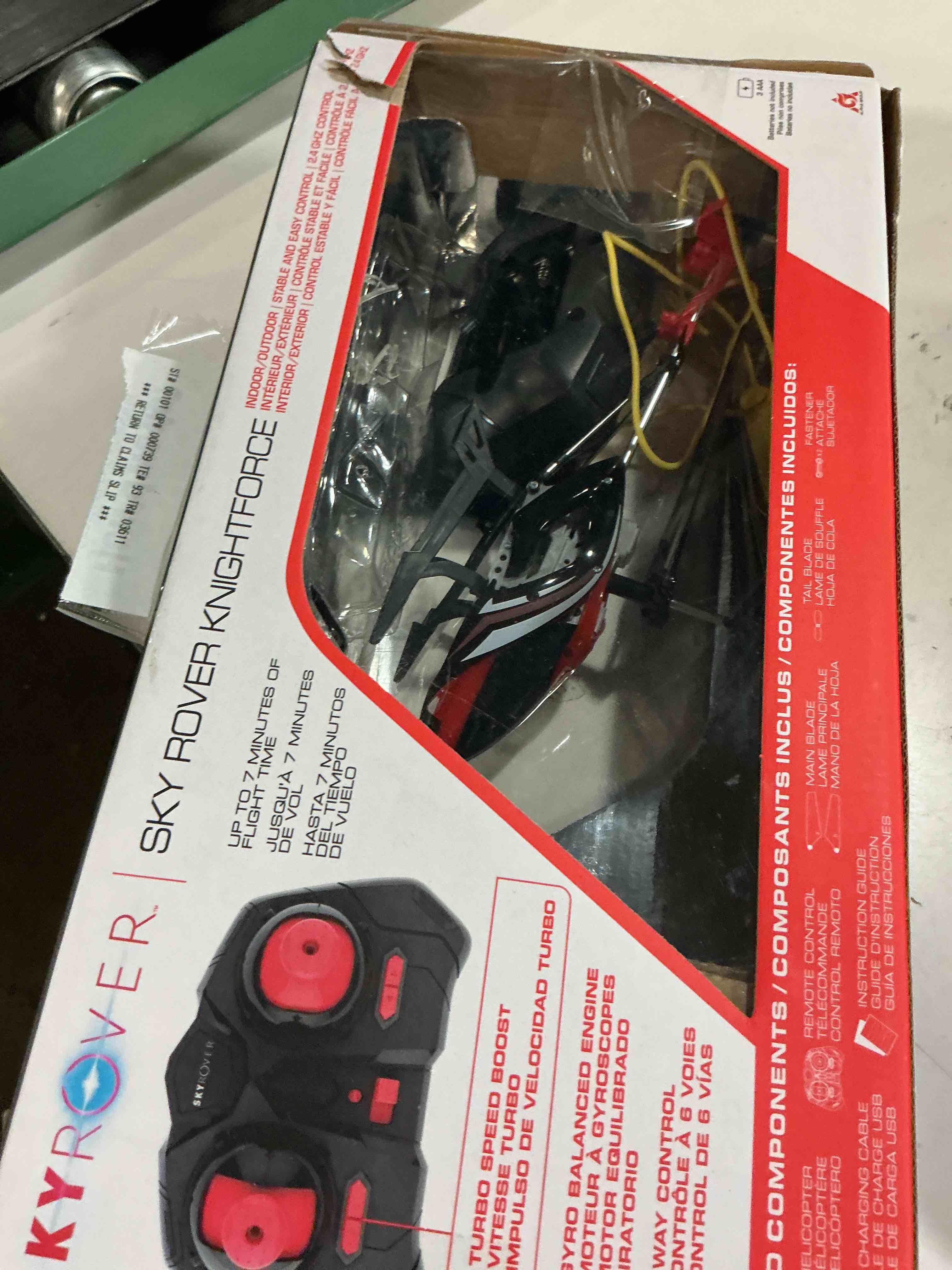 Condition photo showing As Is for sky rover knightforce in red
