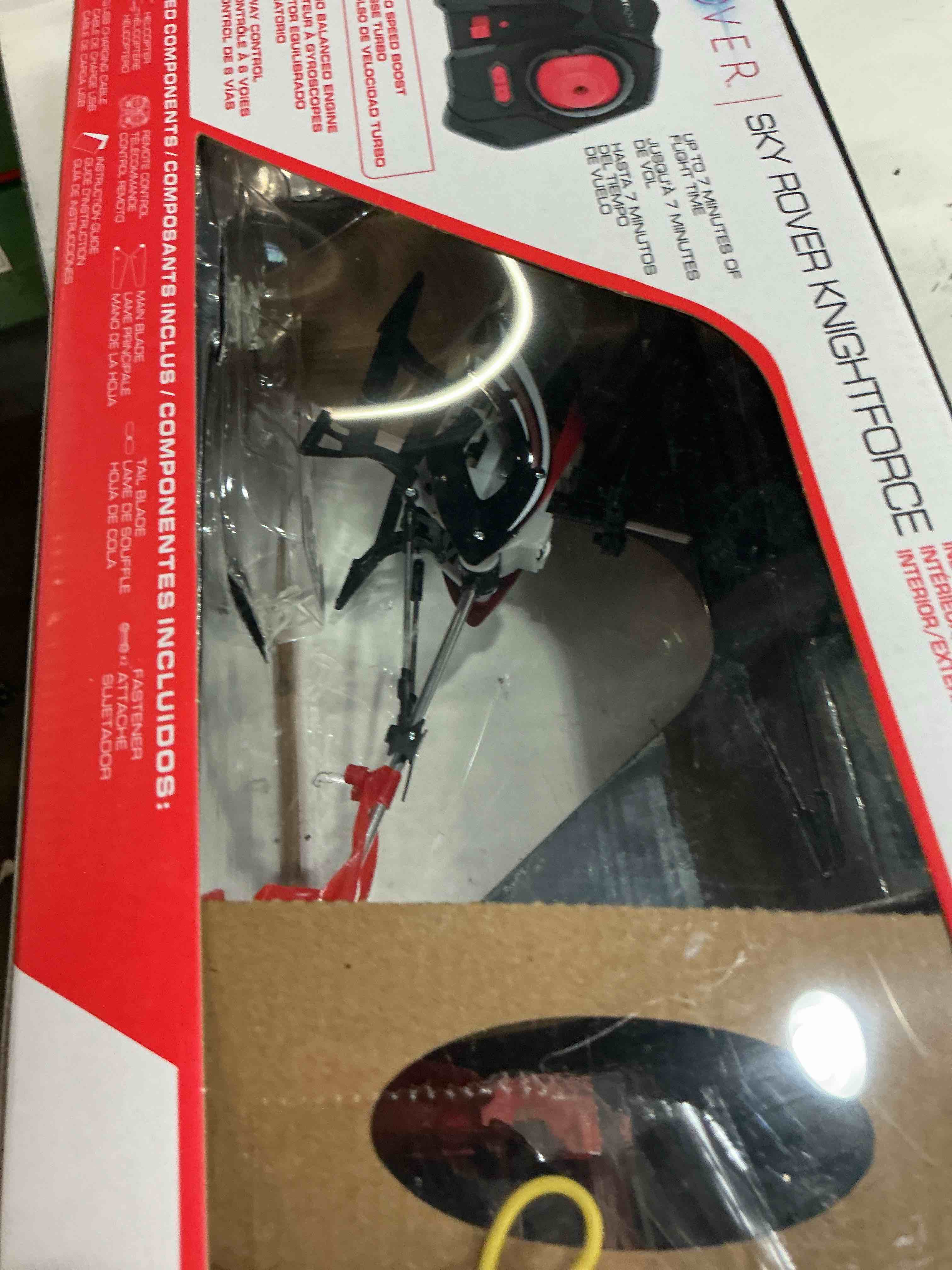Condition photo showing As Is for sky rover knightforce in red