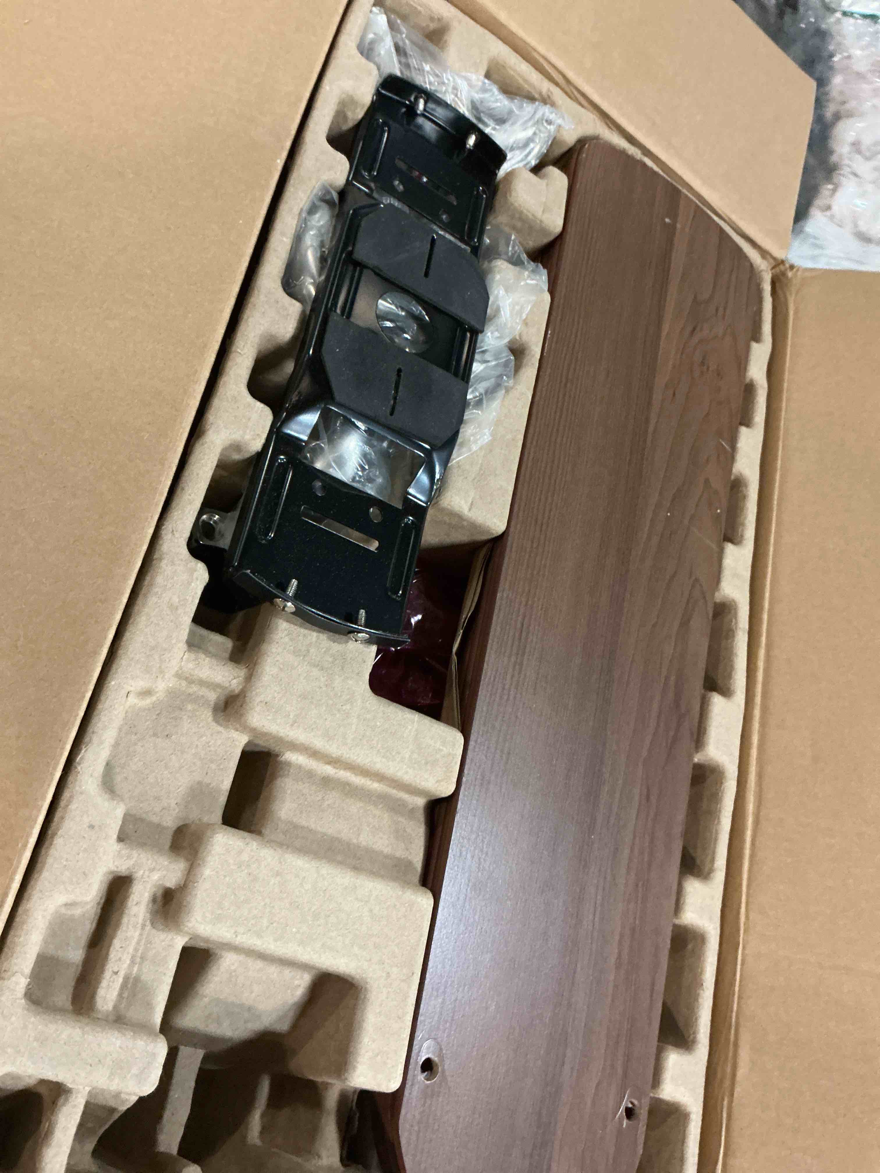 Condition photo showing Good Condition for harbor breeze armitage 52  led flush mount ceiling fan w/ light kit)- new