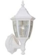 Portfolio 14-in H Matte White Outdoor Wall Light