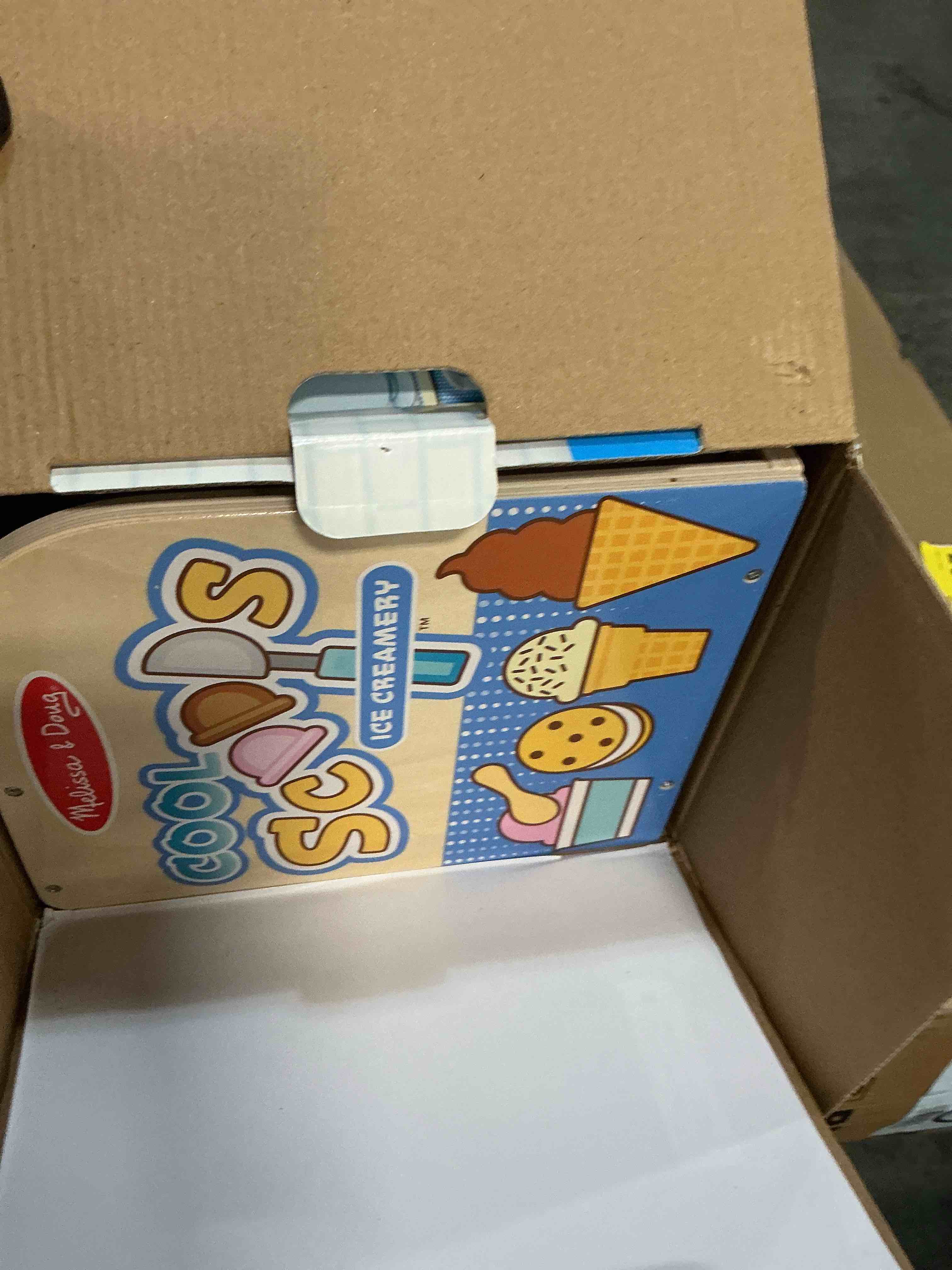 Condition photo showing Good Condition for melissa & doug wooden cool scoops ice creamery play food toy