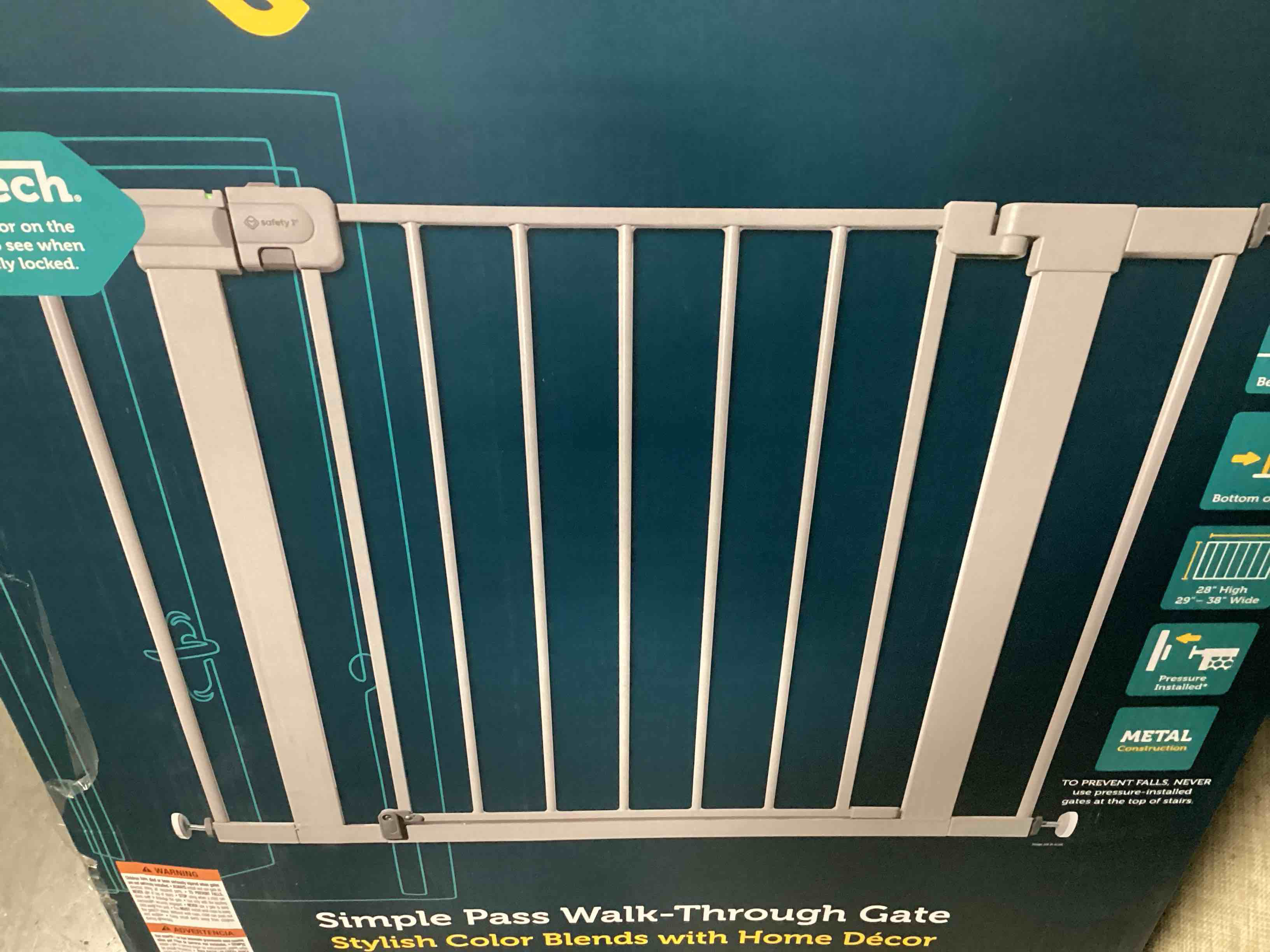 safety 1st contemporary tall-and-wide gate 