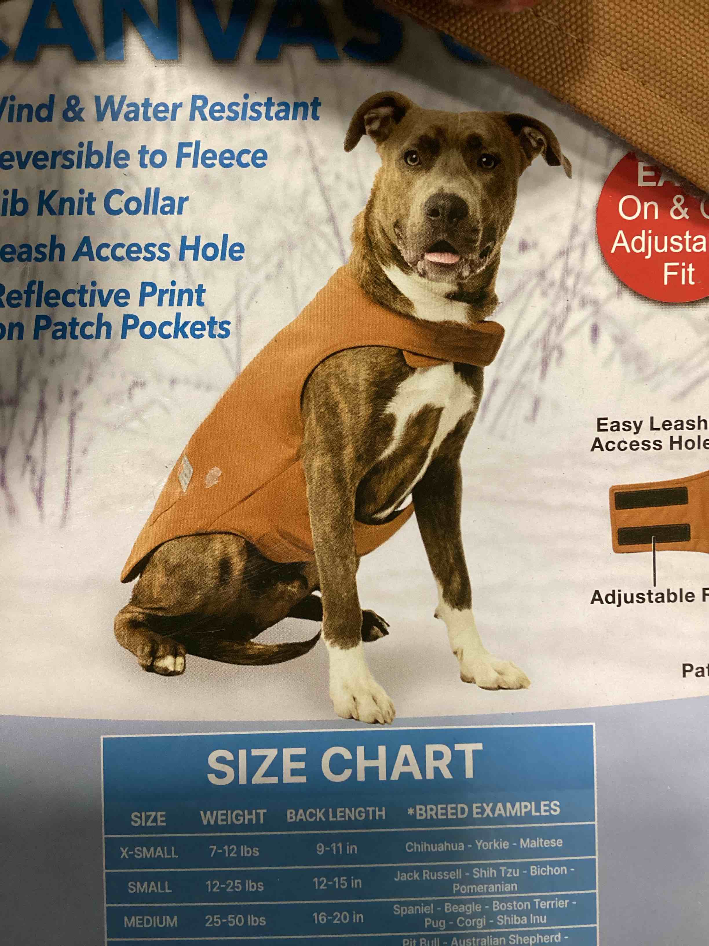 brawny canvas coat dog 2 pcs 