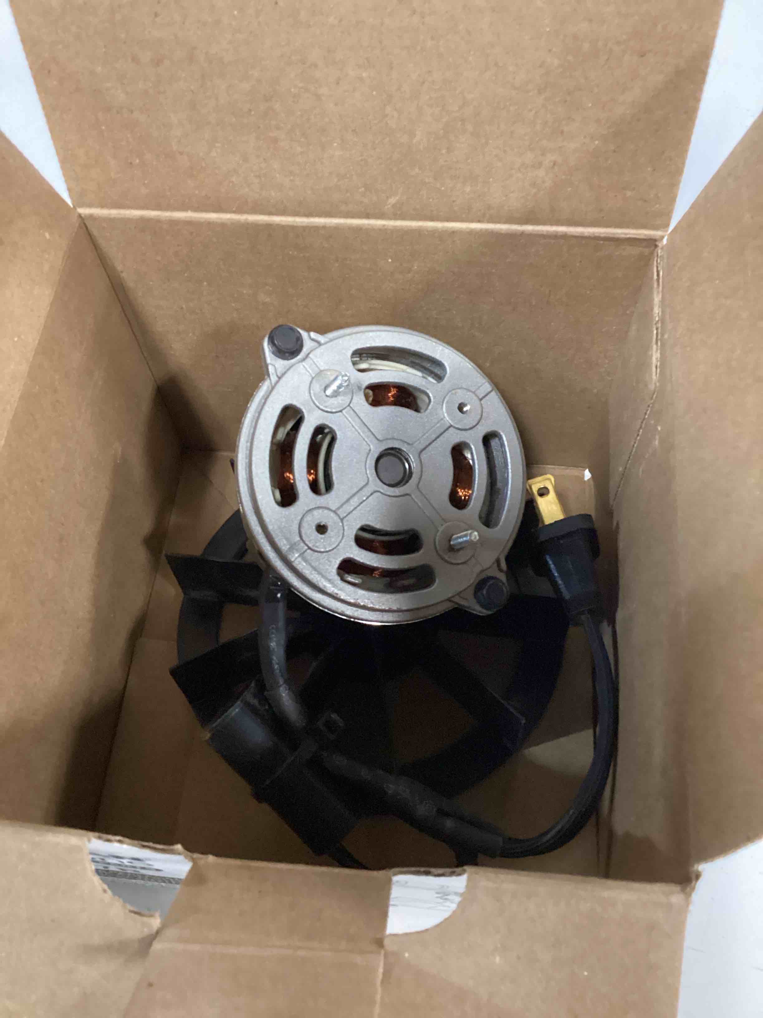 Condition photo showing As Is for broan-nutone® genuine replacement motor/wheel for 50 cfm bathroom fans, fits select models