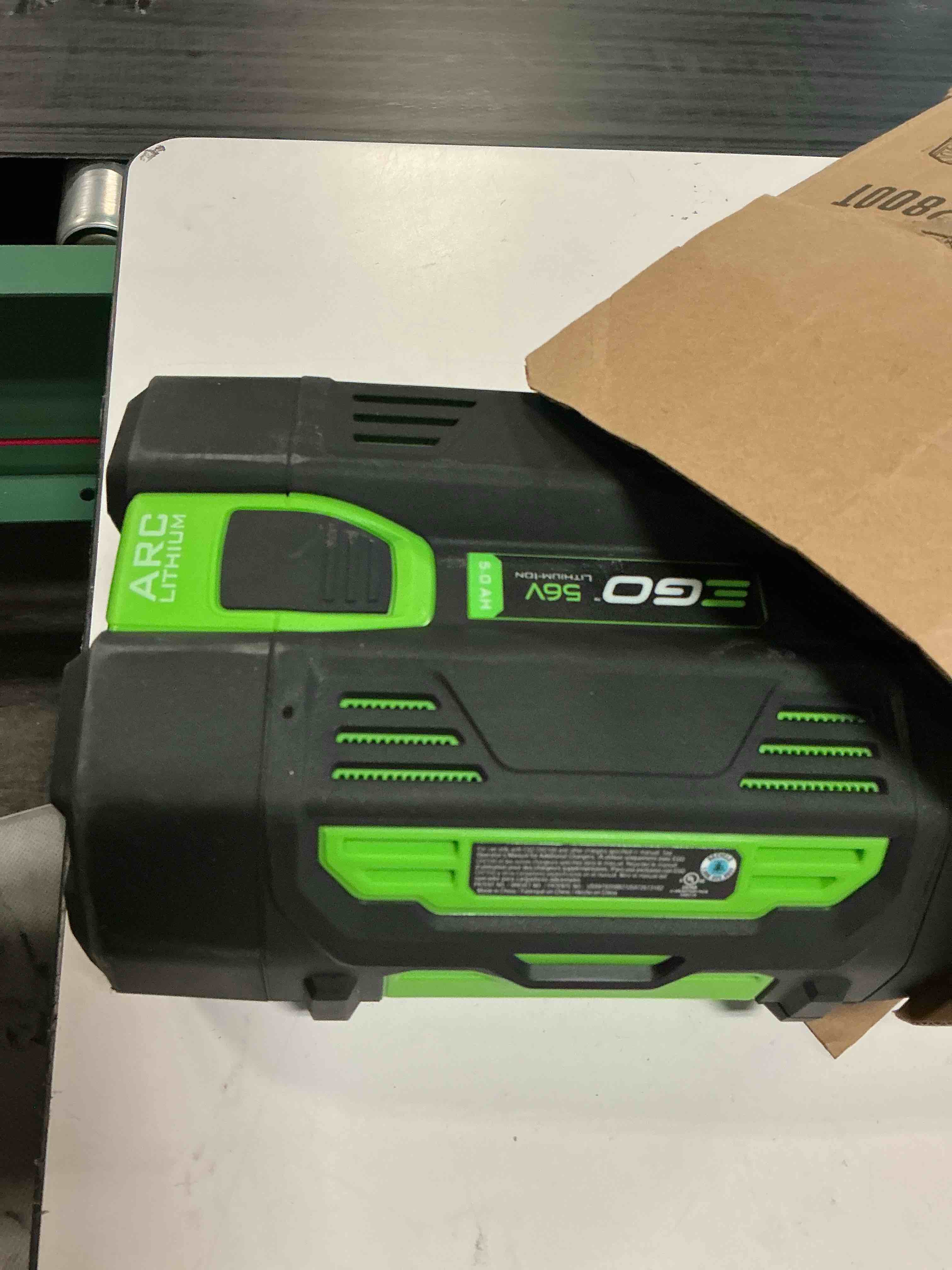 Condition photo showing Good Condition for ferryboat 56v 5.0ah compatible with ego 56v battery lithium replacement for ego 56v max battery ba2800 ba4200t ba4200 ba1400 ba2800t ba5600t power tools battery