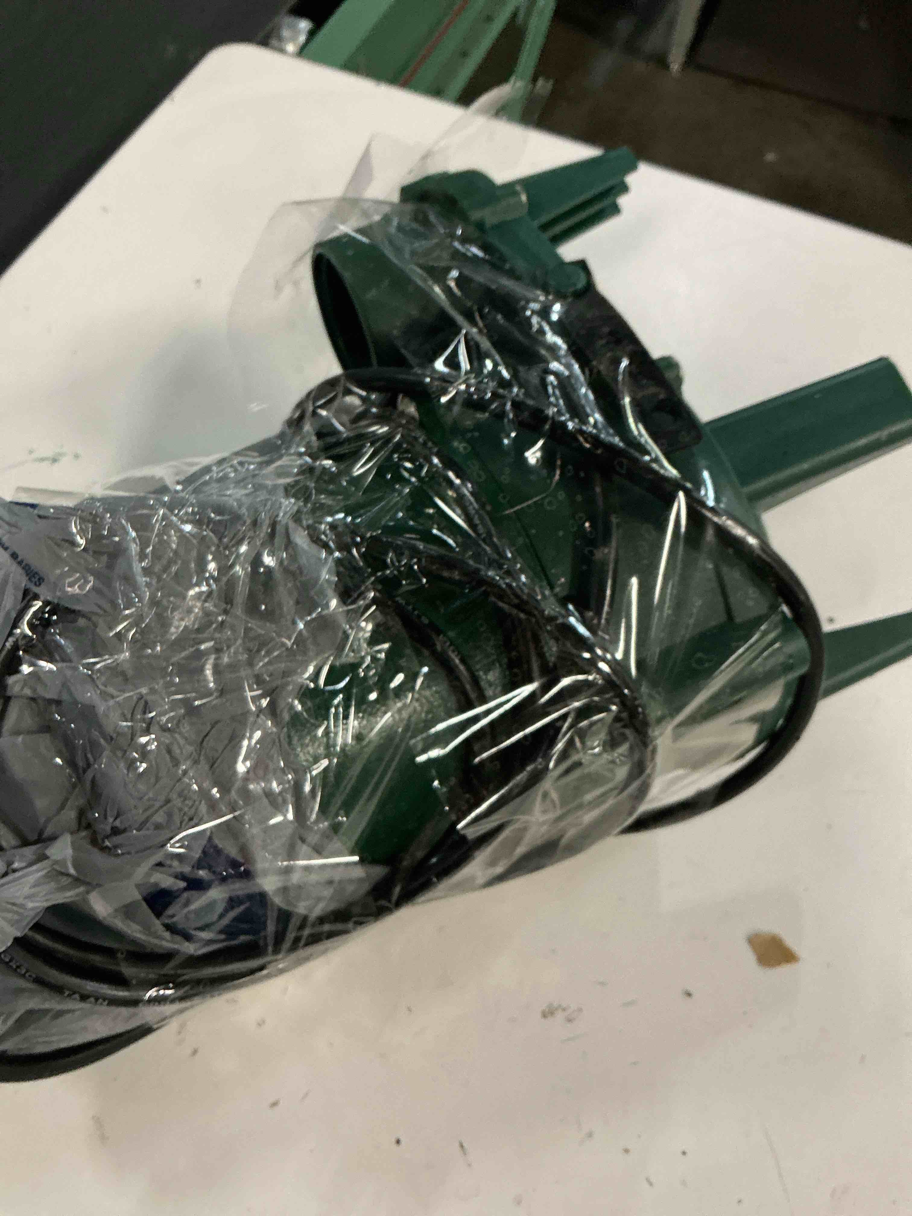 Condition photo showing As Is for zoeller 1/2-hp 115 -volt 103-gallon cast iron sewage sump pump