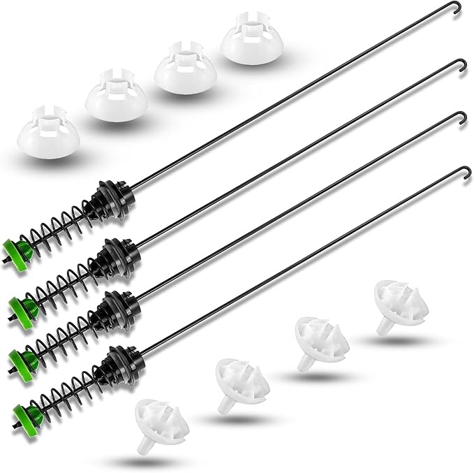 ?upgraded?w11130362 mvwc565fw1 wtw5000dw3 mvwx655dw1 mvwc565fw0/fw2 wtw5000dw2/dw1|washer suspension rod kit 4pcs for whirlpool maytag kenmore| replaces w10594080 w10735786 w10748956