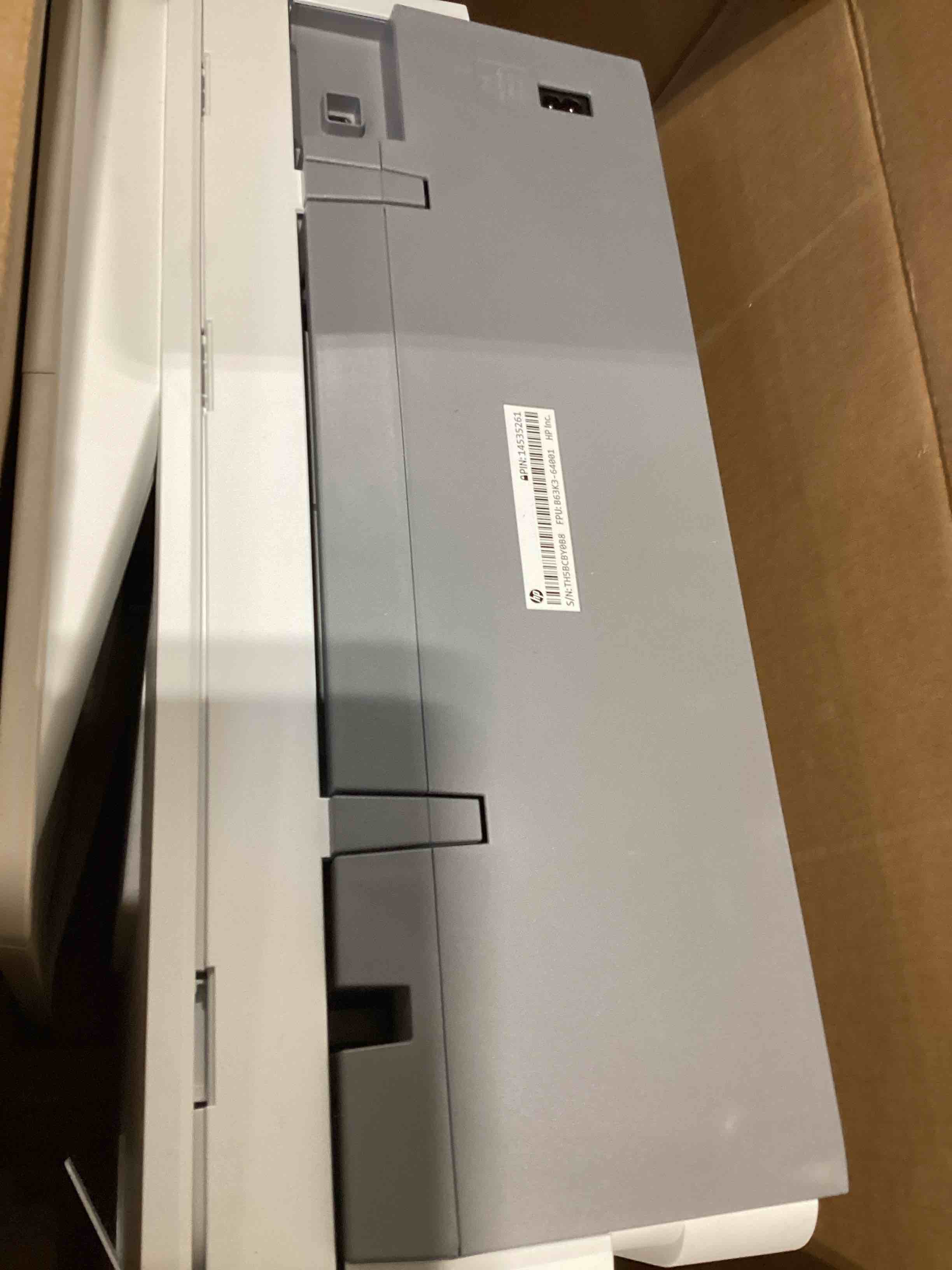 Condition photo showing As Is for hp envy photo 7975 wireless color inkjet photo printer, print, scan, copy, easy setup, mobile printing, best-for-home, 3 month instant ink trial included, ai-enabled (b63k3a) new version