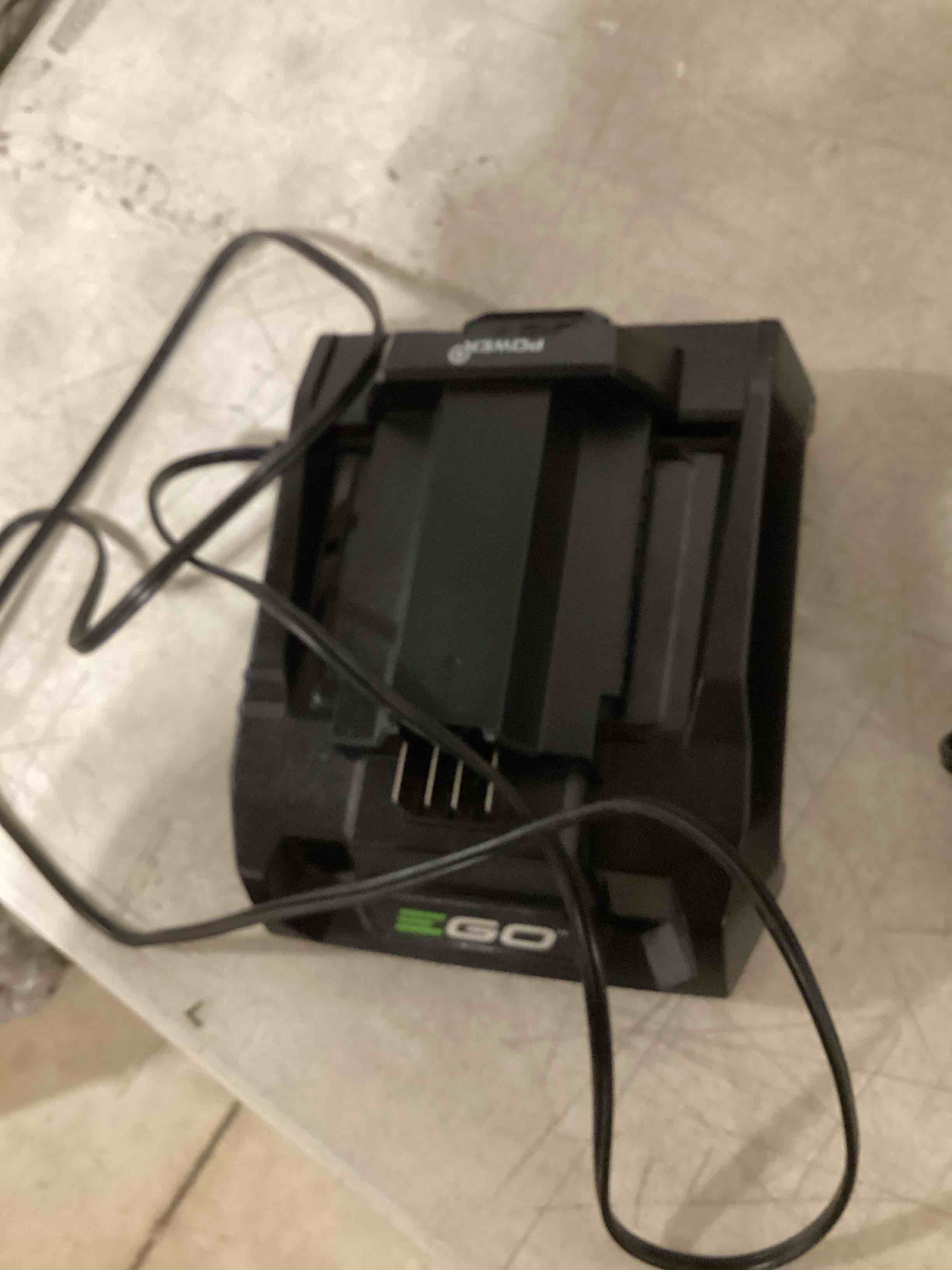 ego power+ ch3200 56-volt lithium-ion 320w speed charger, black
