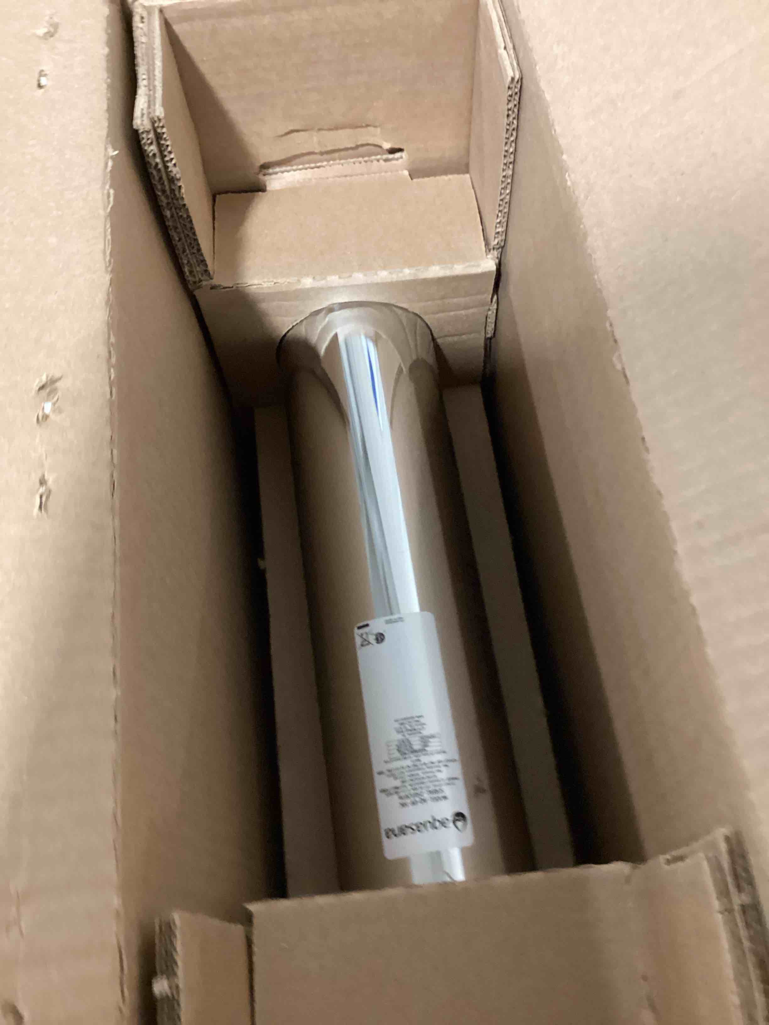 Condition photo showing Good Condition for hqua-tws-12 ultraviolet water purifier filter for whole house water purification,12gpm 120v, 1 extra uv lamp + 1 extra quartz sleeve