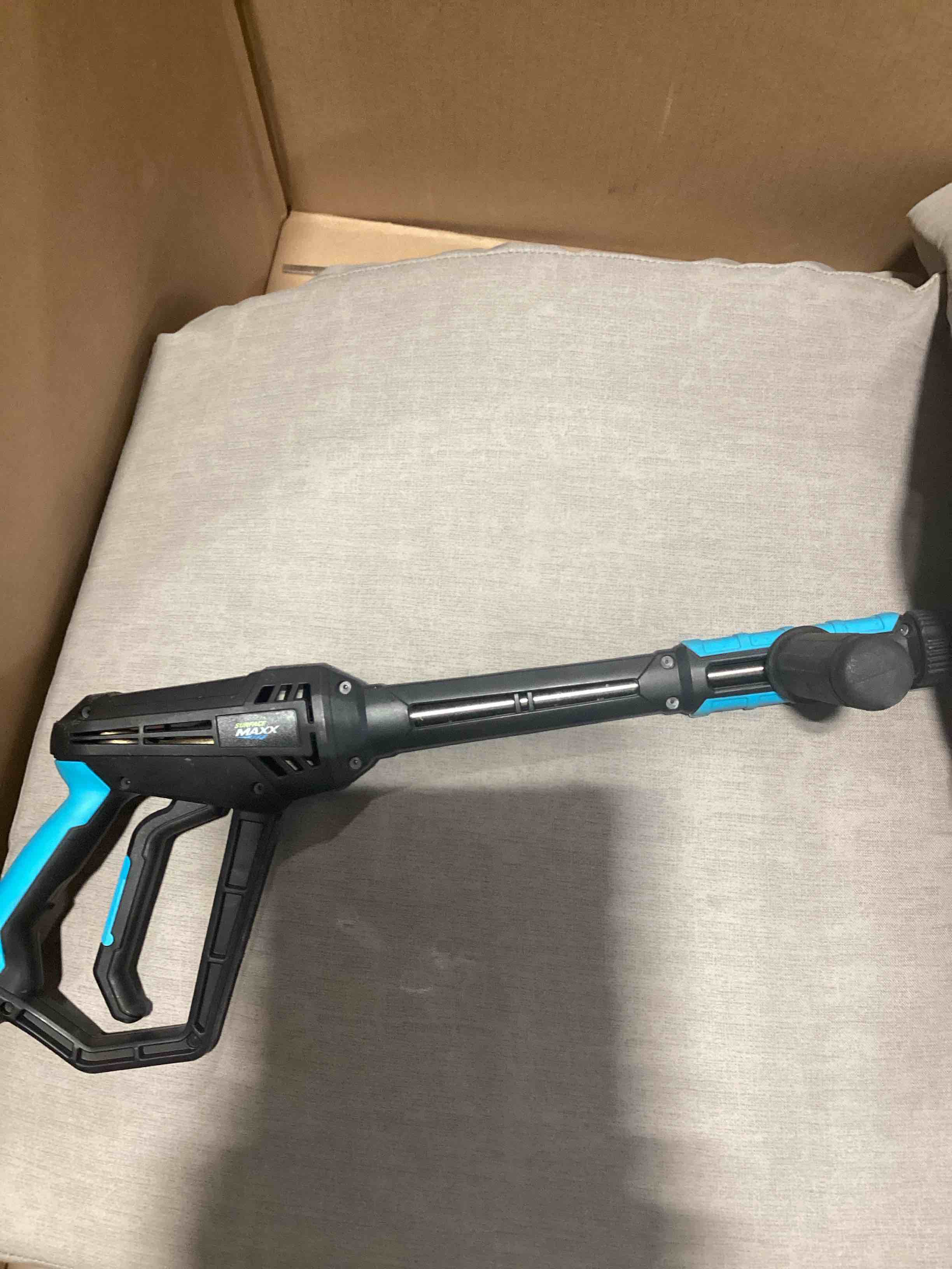 Condition photo showing As Is for surface maxx 4500 psi pressure wash gun