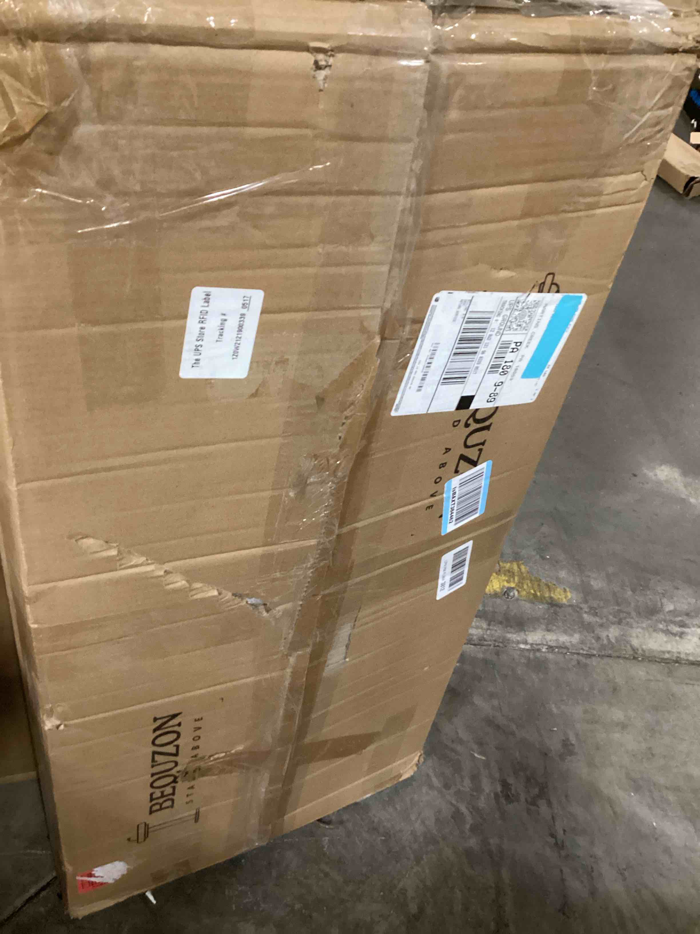 Condition photo showing As Is for Podium Stand for Lectern Presentation Church Classroom, Pulpit with Wooden Heavy Base, Podium for Lecture, Wedding Speech Reddish Brown-classic