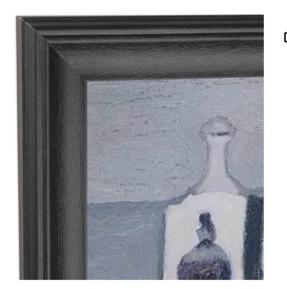 asxbmijo 20x28 inch picture frame solid wood black,suitable for panoramic photo frame, posters,paint