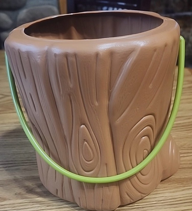 Tree Stump Popcorn Container Set 3 