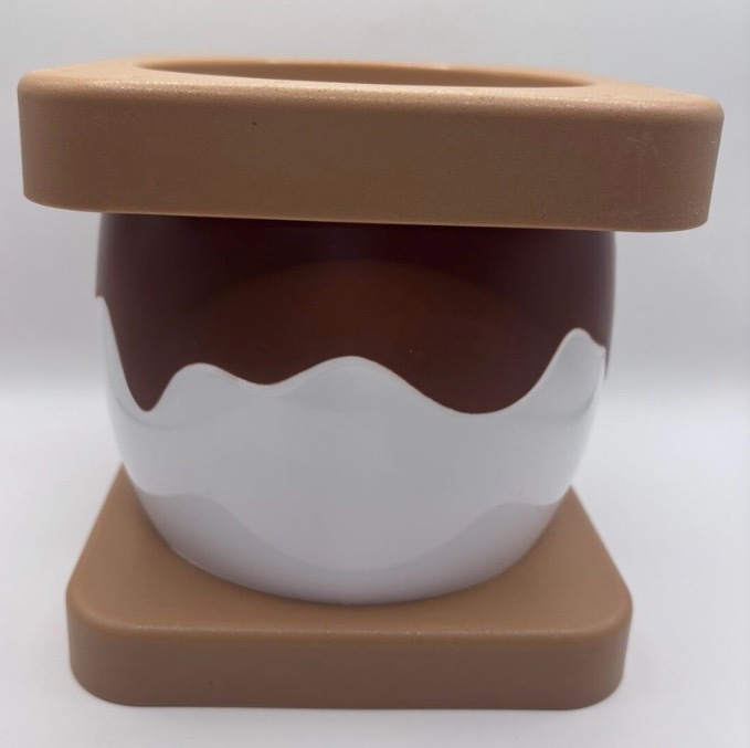 Bullseye Plastic Smores Popcorn Container Set 3 