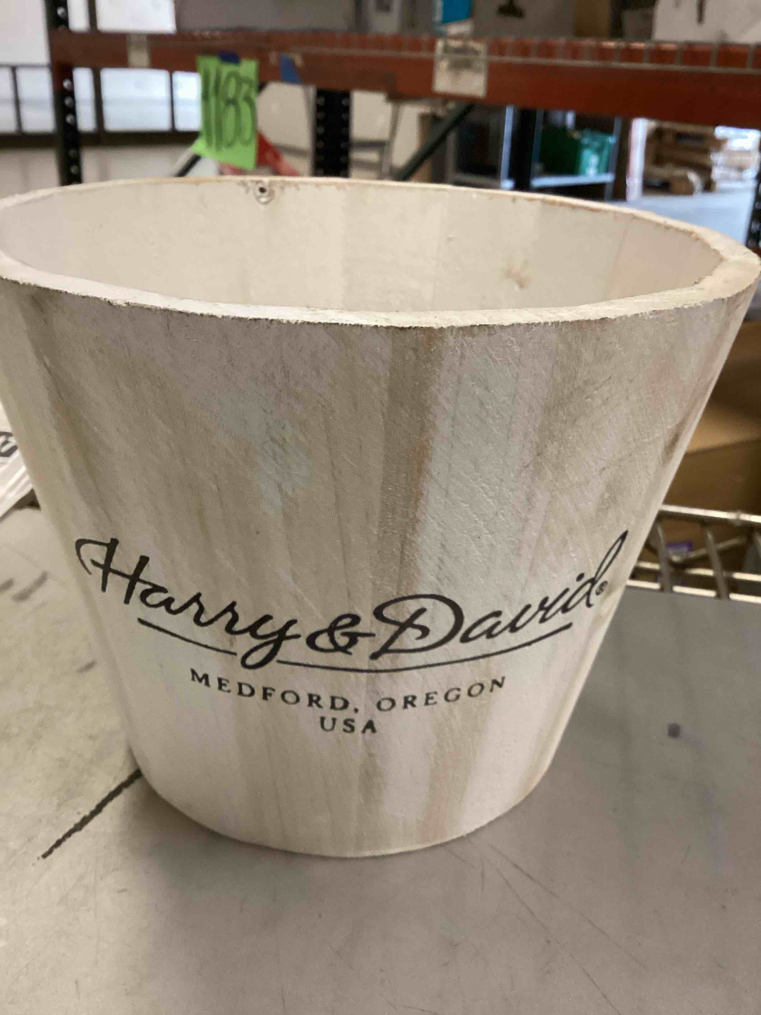 Harry & David featuring their classic script logo and Medford, Oregon branding