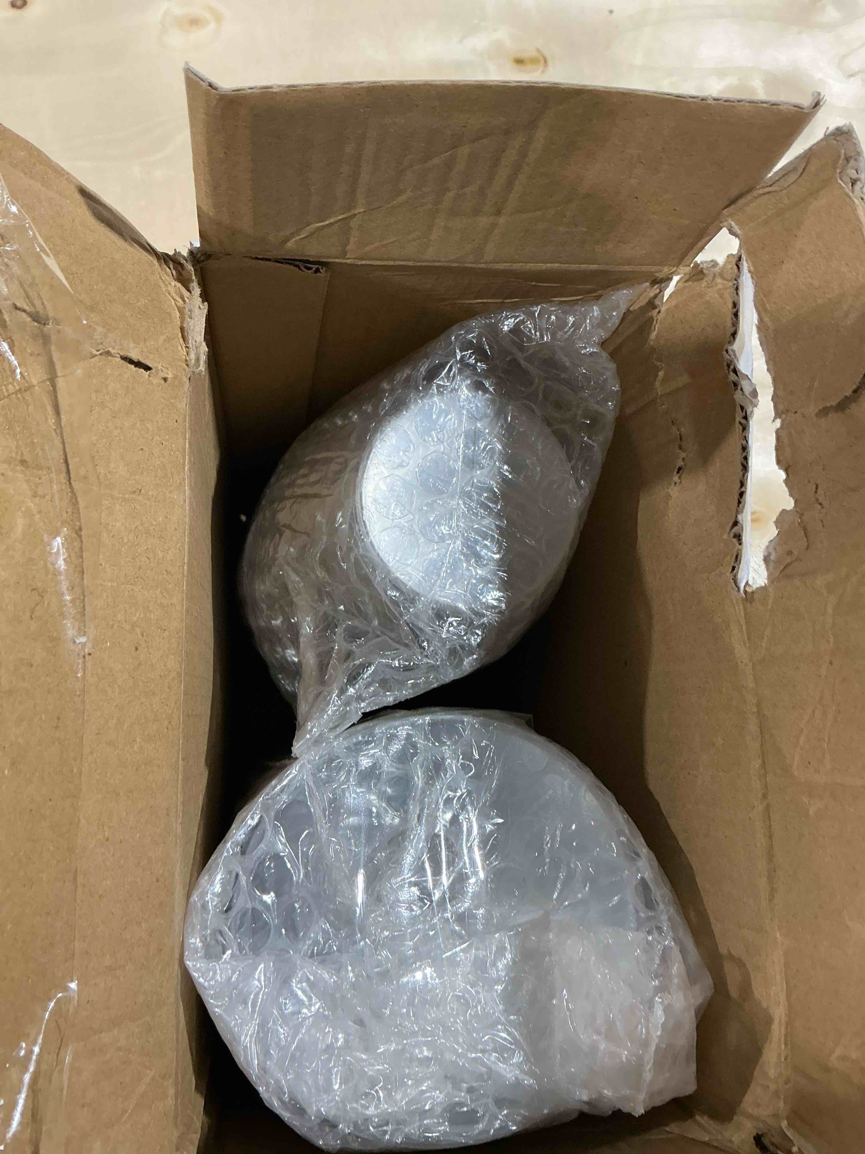 Condition photo showing New/Like New for munfix 100 silver plastic cups 9 oz clear plastic cups old fashioned tumblers silver rimmed cups fancy disposable wedding cups elegant party cups with silver rim