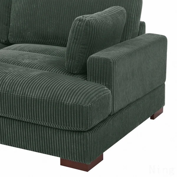 Condition photo showing Good Condition for large seating chaise loveseat
