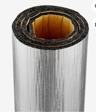 Condition photo showing Good Condition for i size: l*w2t:300*48*1/8in vevor double reflective insulation roll, foam core radiant barrier,-sided aluminum foil epe foam heat reflective shield, thermal insulation roll for window rv roof