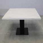 DT-2019 Wood Table Top Metal Legs Dining Table