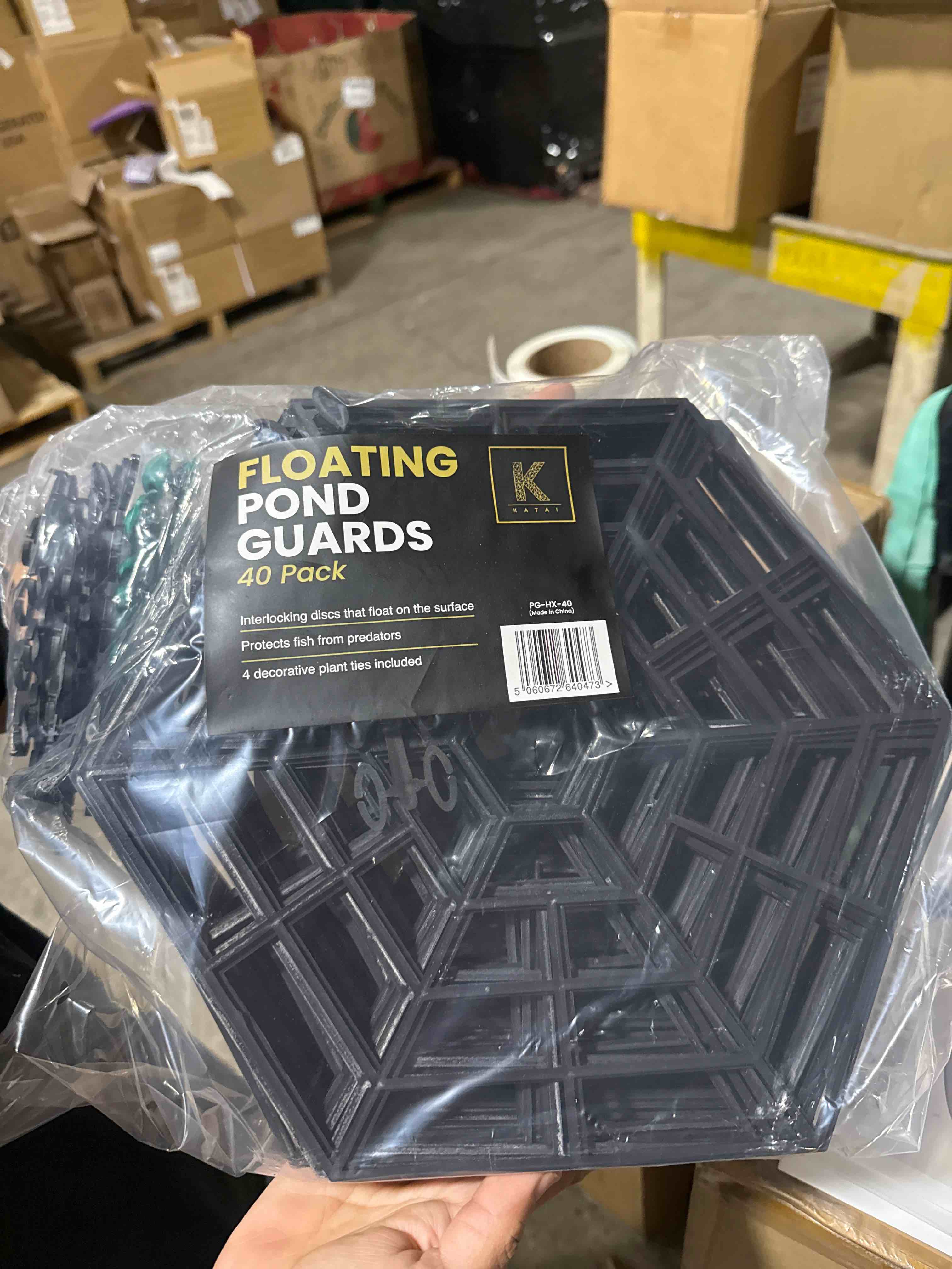 Condition photo showing Brand New for katai floating pond guards 40 pack 