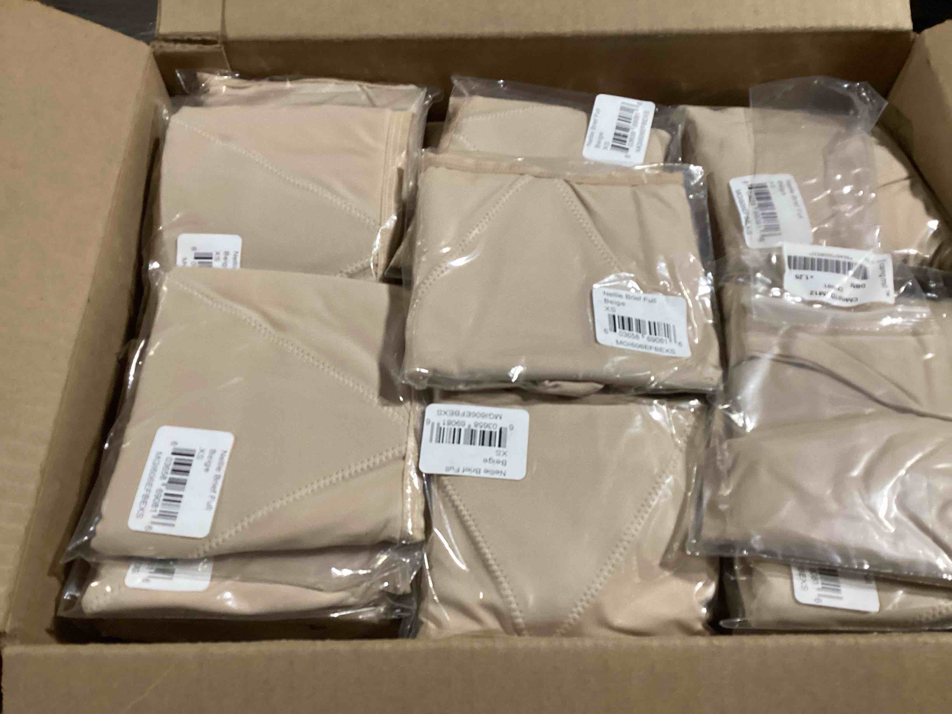 Condition photo showing New/Like New for dear kate. period panties nelly, full brief, extra small beige.
