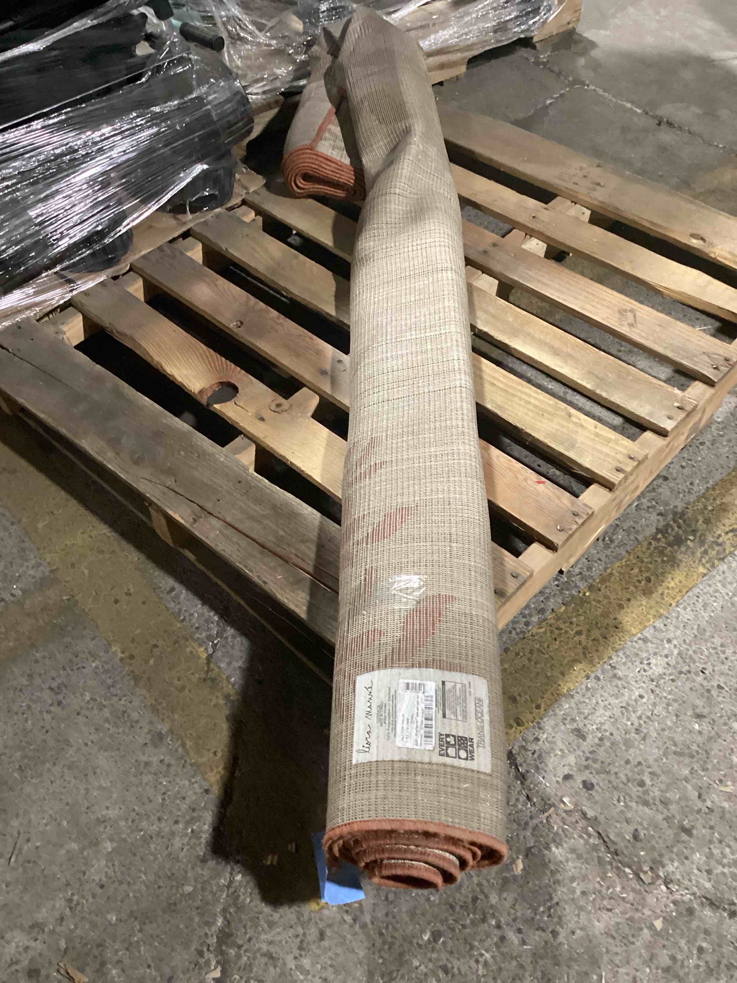 Condition photo showing Good Condition for trans-ocean rug elsa terracotta vine indoor/outdoor area rug