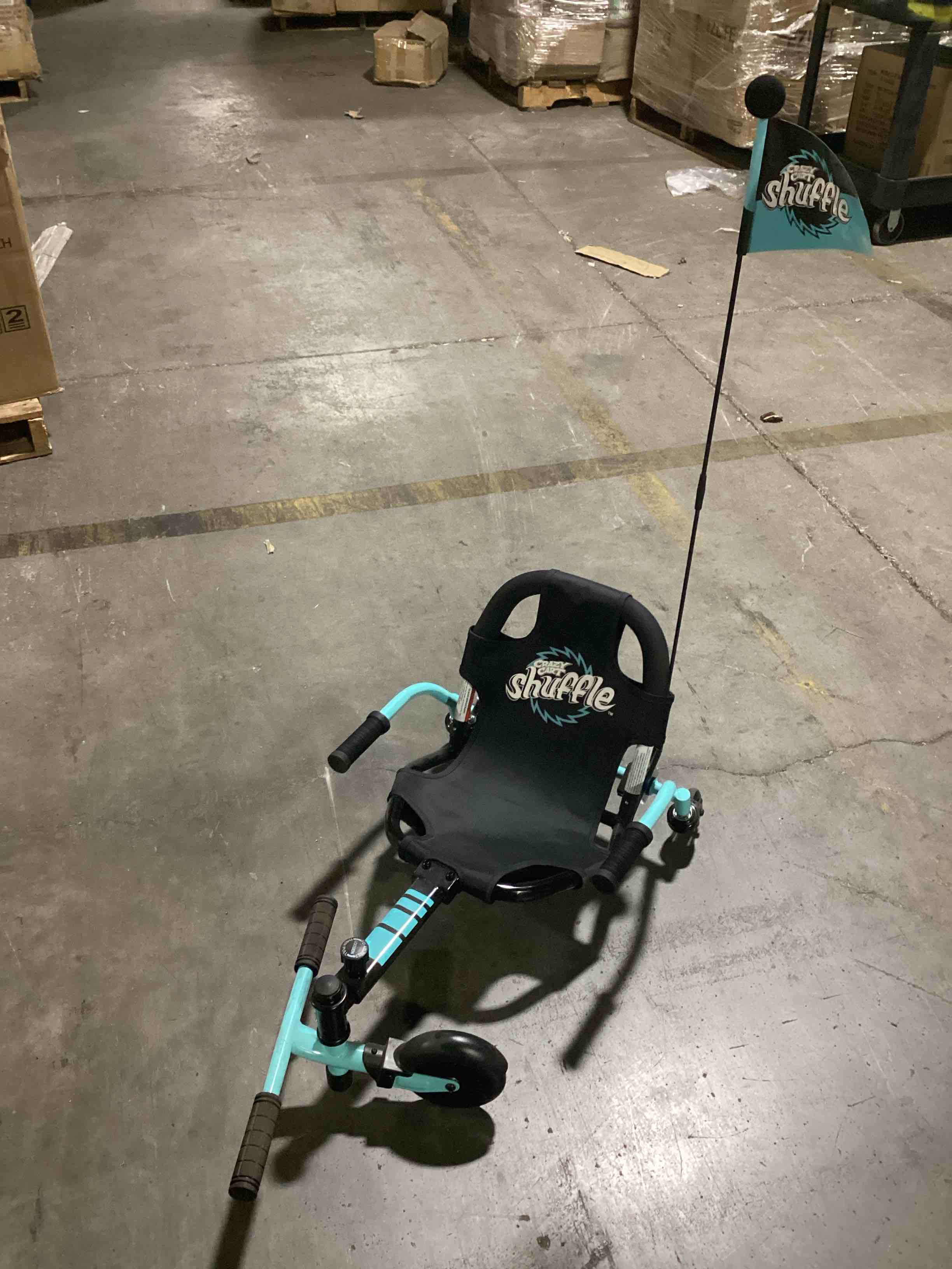 Condition photo showing Good Condition for razor crazy cart shuffle – kid-powered drifting go-kart for ages 4+, crazy cart drift bar technology, adjustable frame with 5 length settings