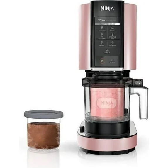 Ninja CREAMi 7-in-1 Frozen Treat Maker with Extra Pint Containers - Pink