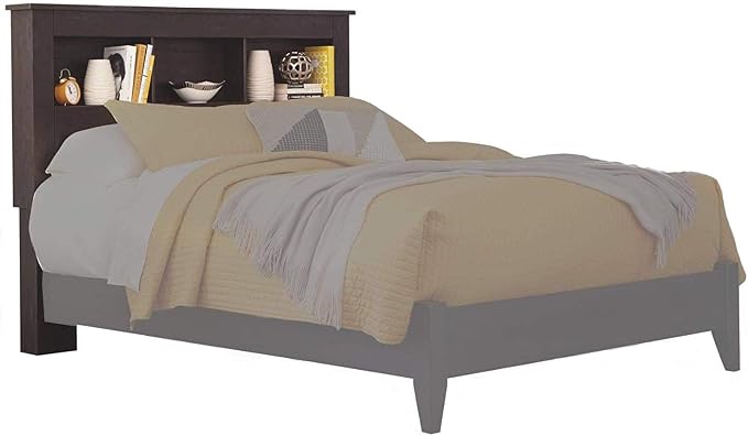 Condition photo showing Good Condition for reylow queen bookcase bed headboard