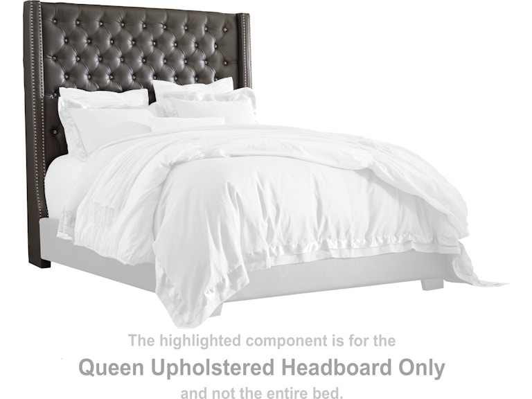 Signature Design by Ashley Bedroom Coralayne Queen Upholstered Headboard 