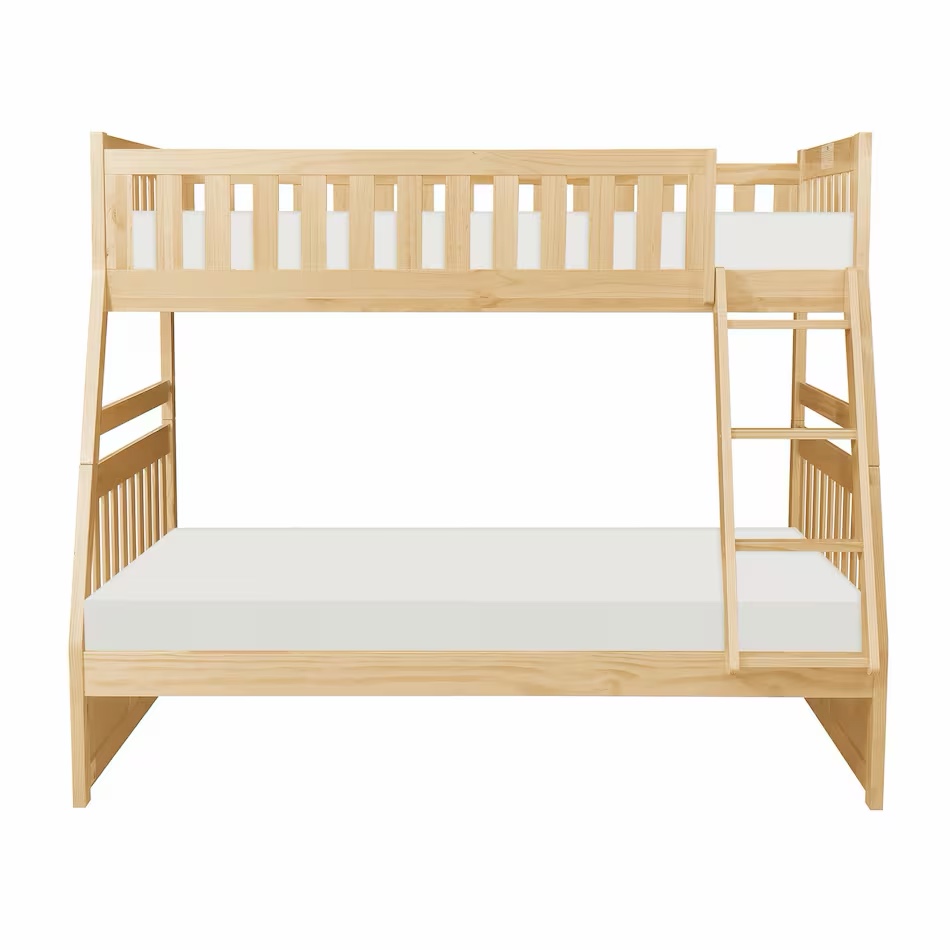 (incomplete box 1 of 2) rowen twin over full bunk bed