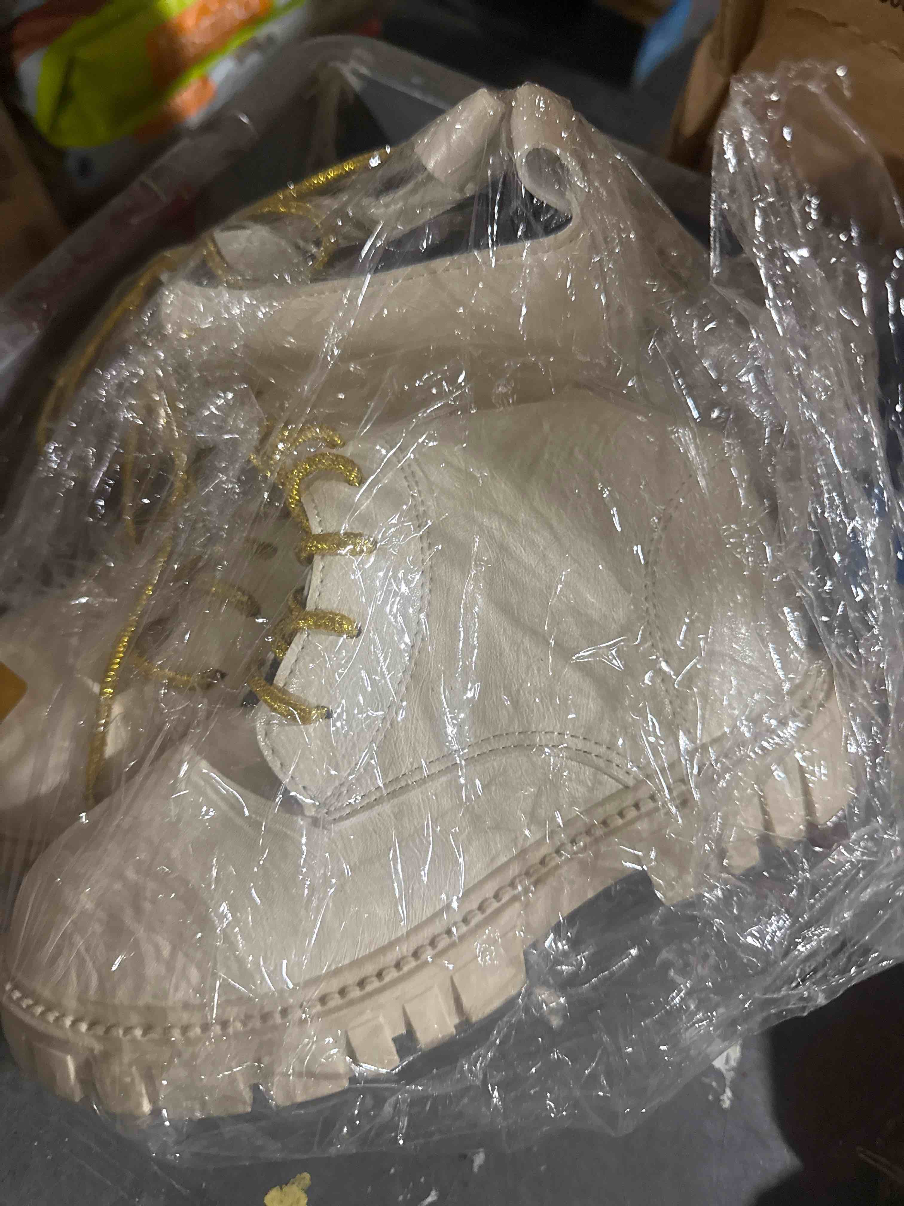 Condition photo showing Good Condition for eltusu riding boots for little girls, waterproof winter thermal shoes with non-slip laces 