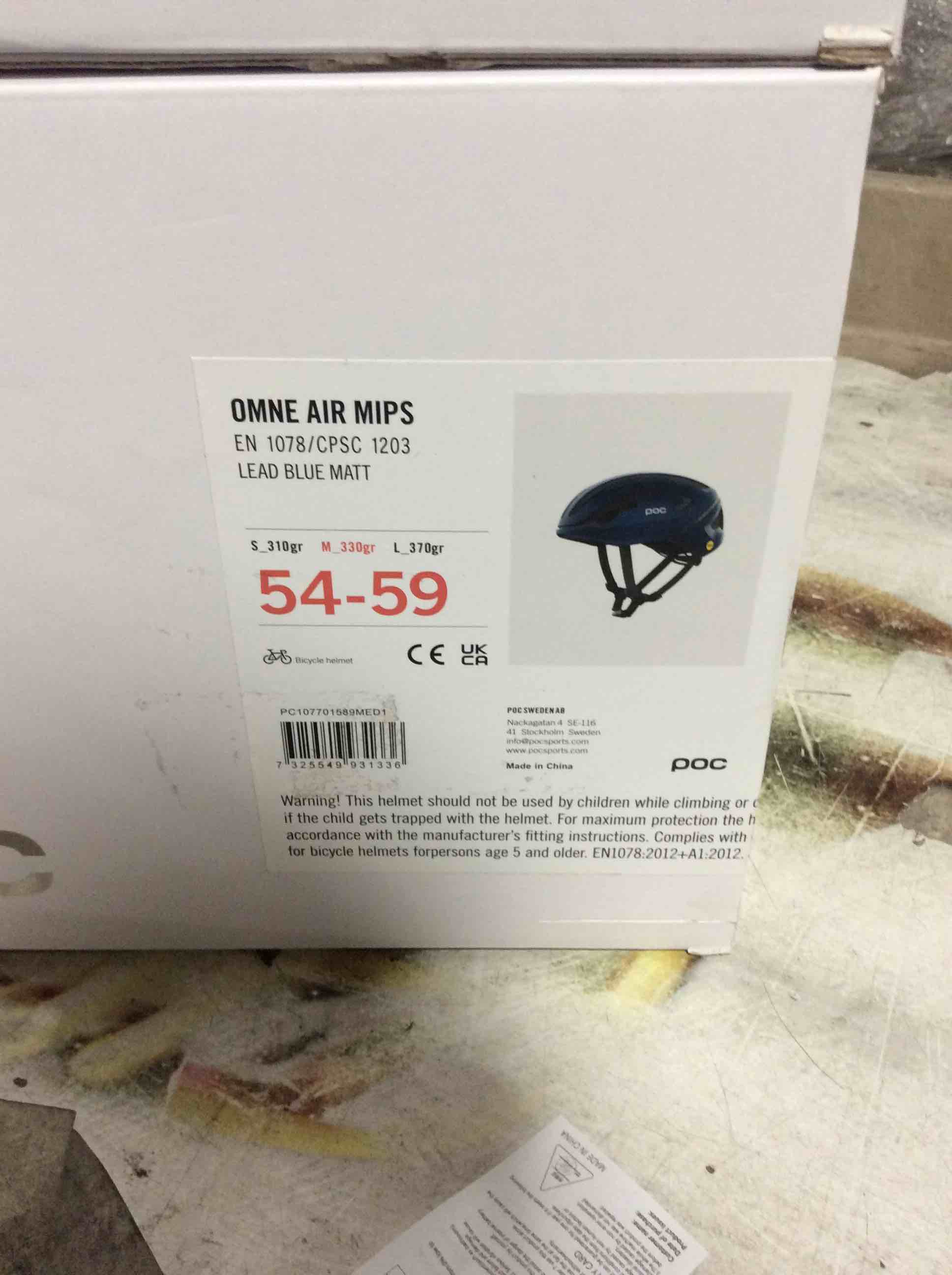 Condition photo showing Brand New for poc sports omne air mips helmet