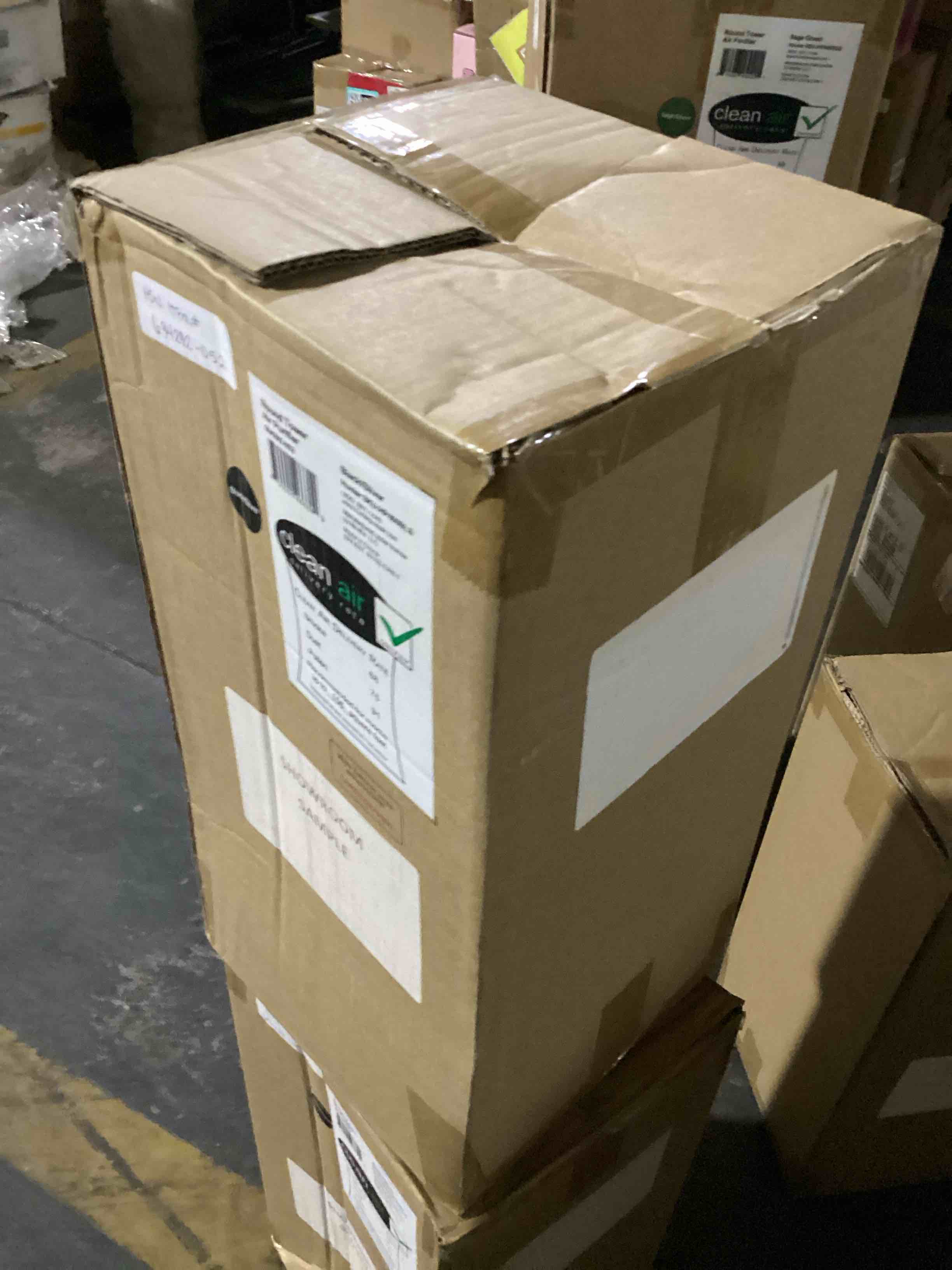 Condition photo showing Good Condition for hunter hp400 tower air purifier ecosilver hepa filtration - black/silver 