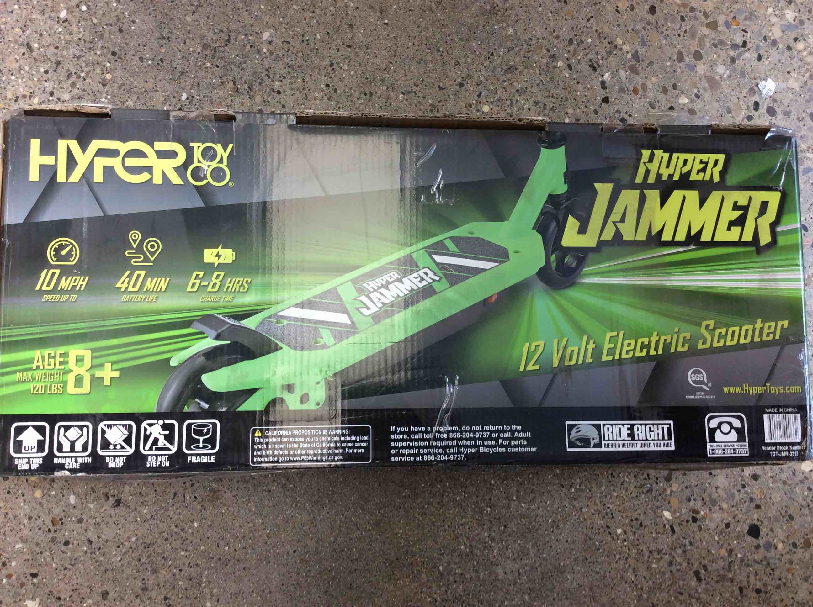 Condition photo showing Good Condition for hyper toy co hyper jammer scooter