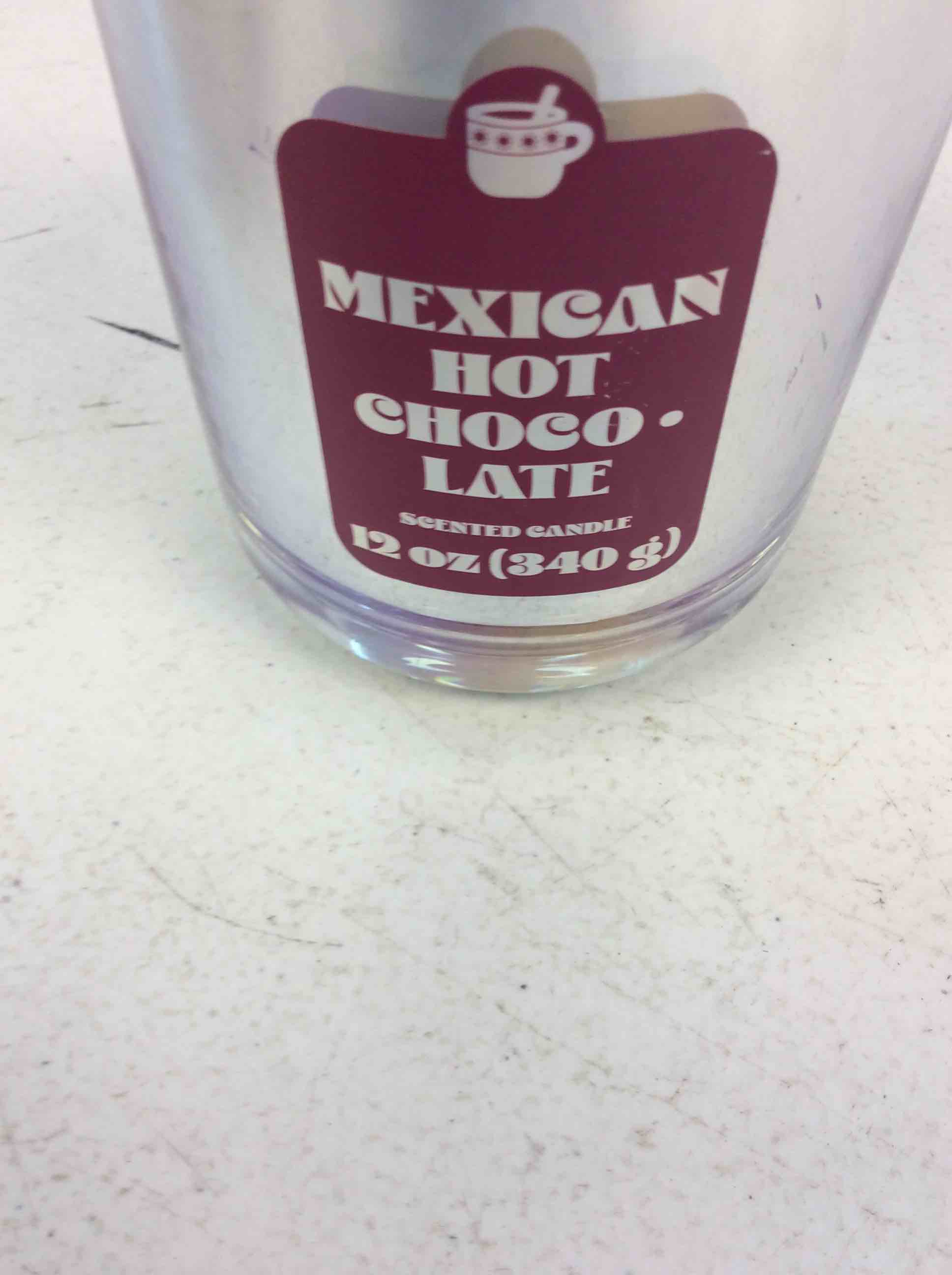 Condition photo showing Good Condition for room essentials silver iridescent jar candle with lid mexican hot chocolate