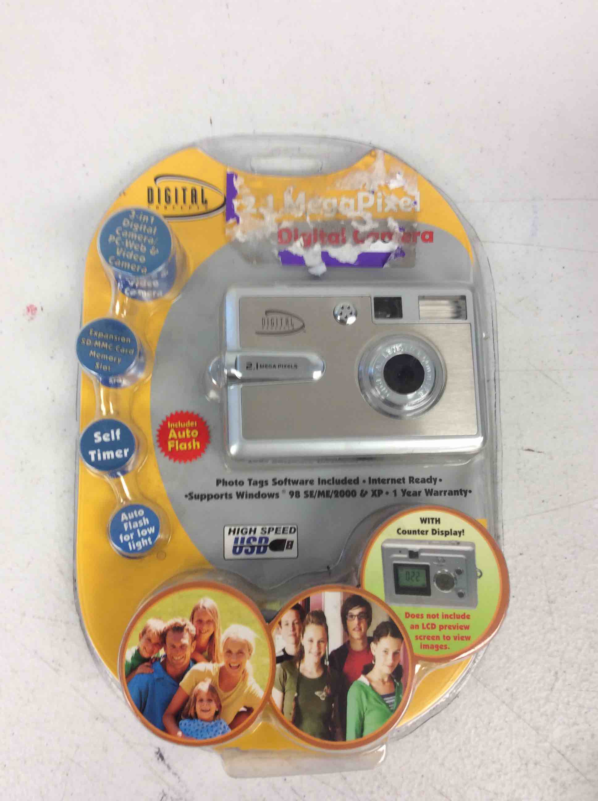 Digital Concepts 2.1 Megapixel Digital Camera