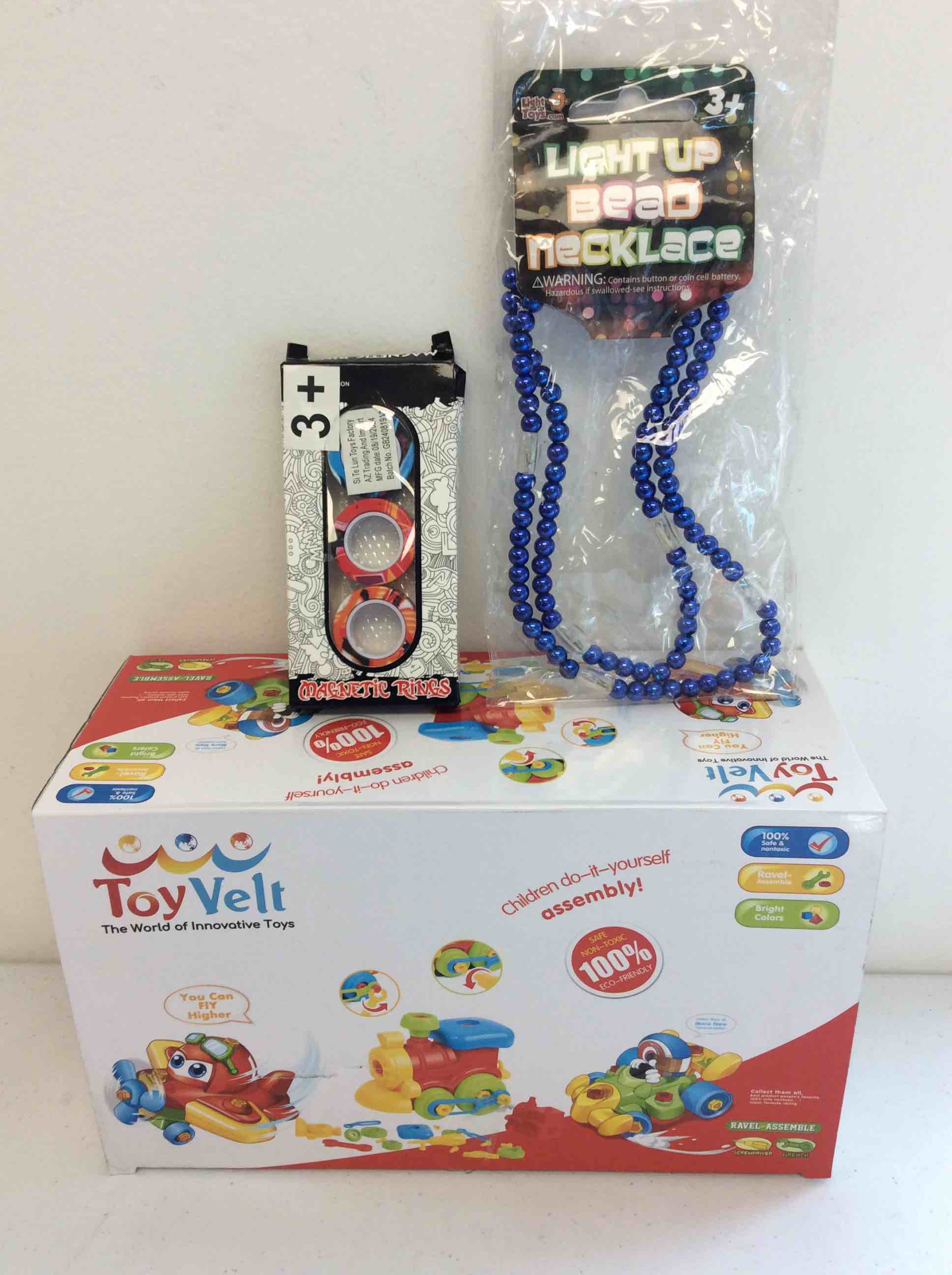 assorted toys for kids 3 pcs